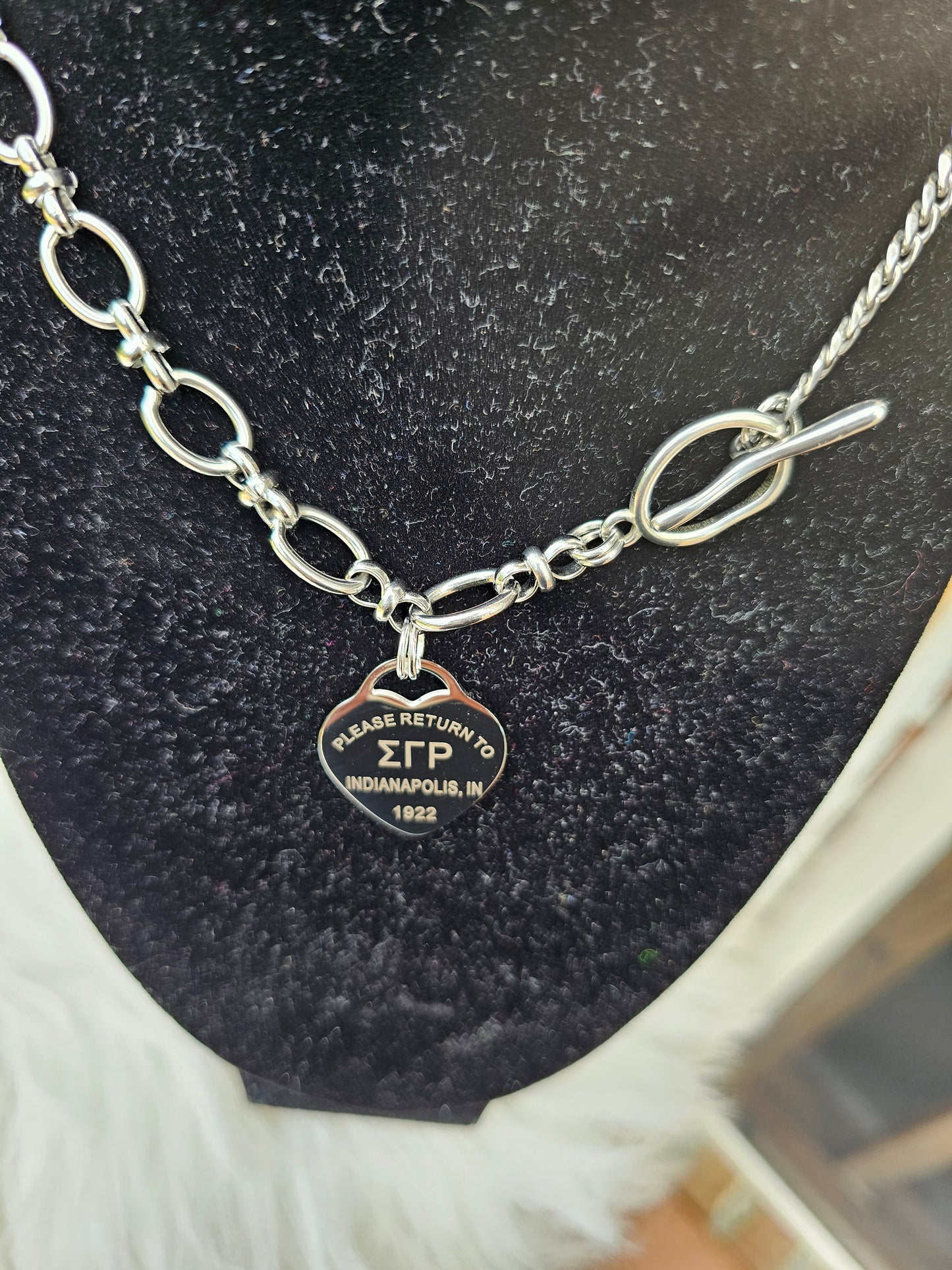 Tiffany Inspired Sigma Gamma Rho Sorority Necklaces Available In Silver
