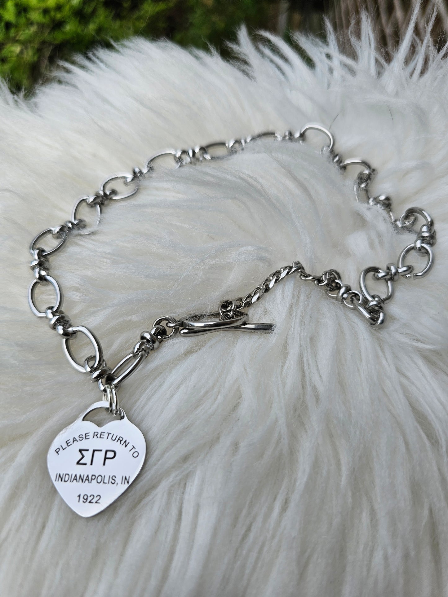 Tiffany Inspired Sigma Gamma Rho Sorority Necklaces Available In Silver