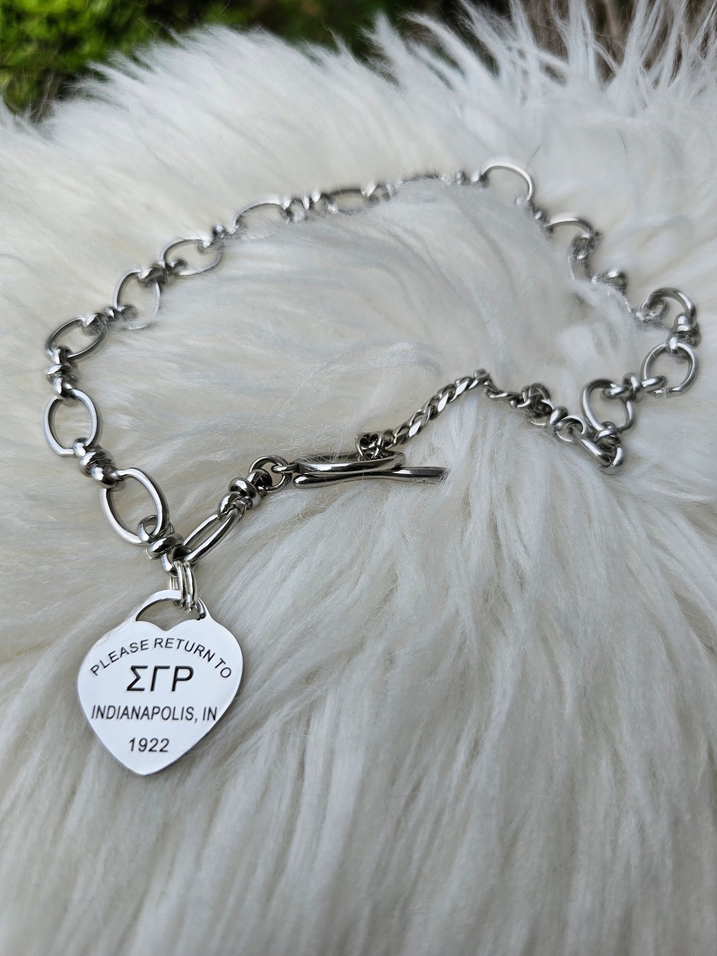 Tiffany Inspired Sigma Gamma Rho Sorority Necklaces Available In Silver