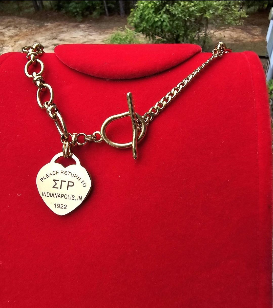 Tiffany Inspired Sigma Gamma Rho Sorority Necklaces Available In Silver