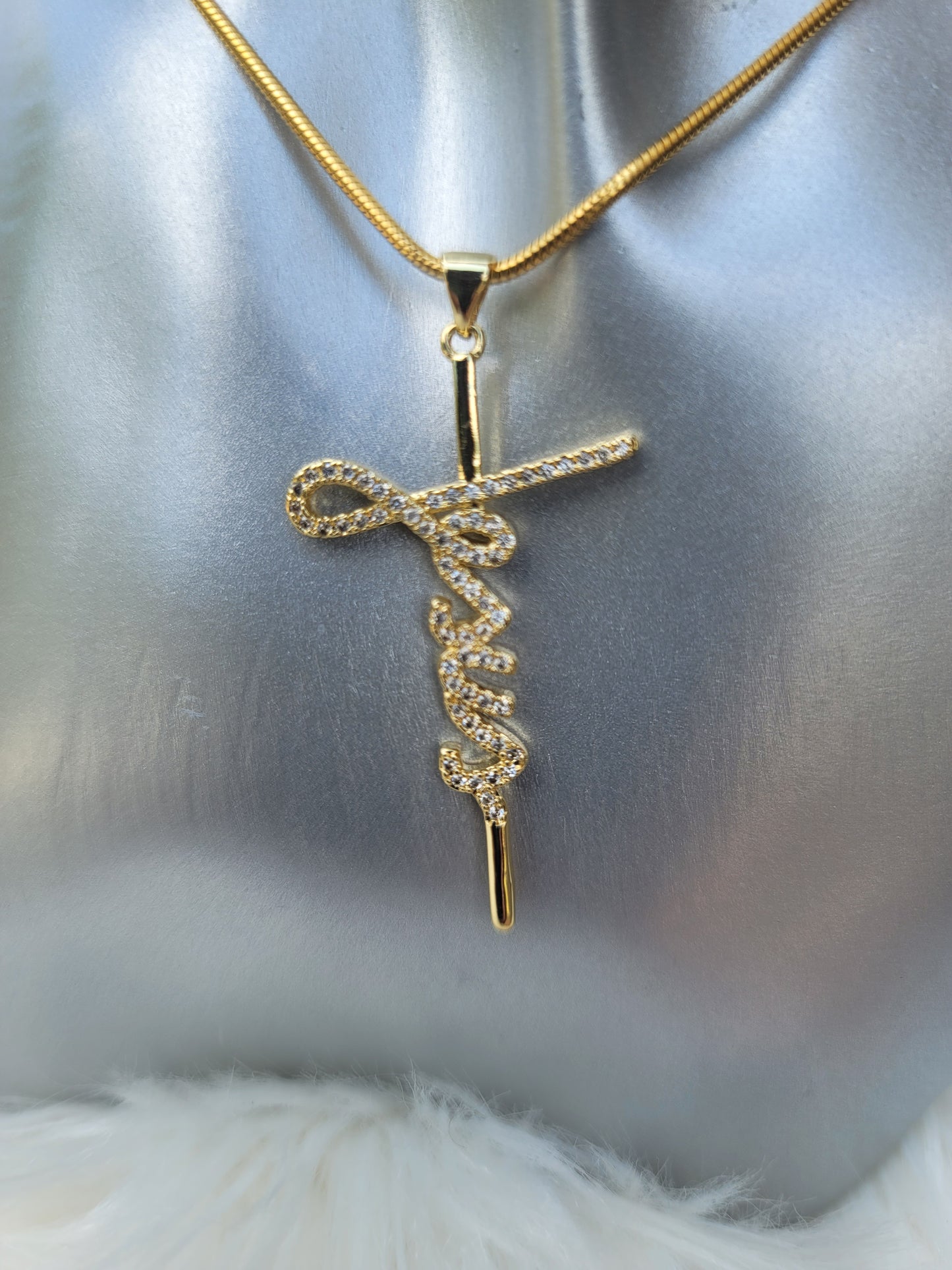 Spiritual "Jesus" Necklace 18 inches in length