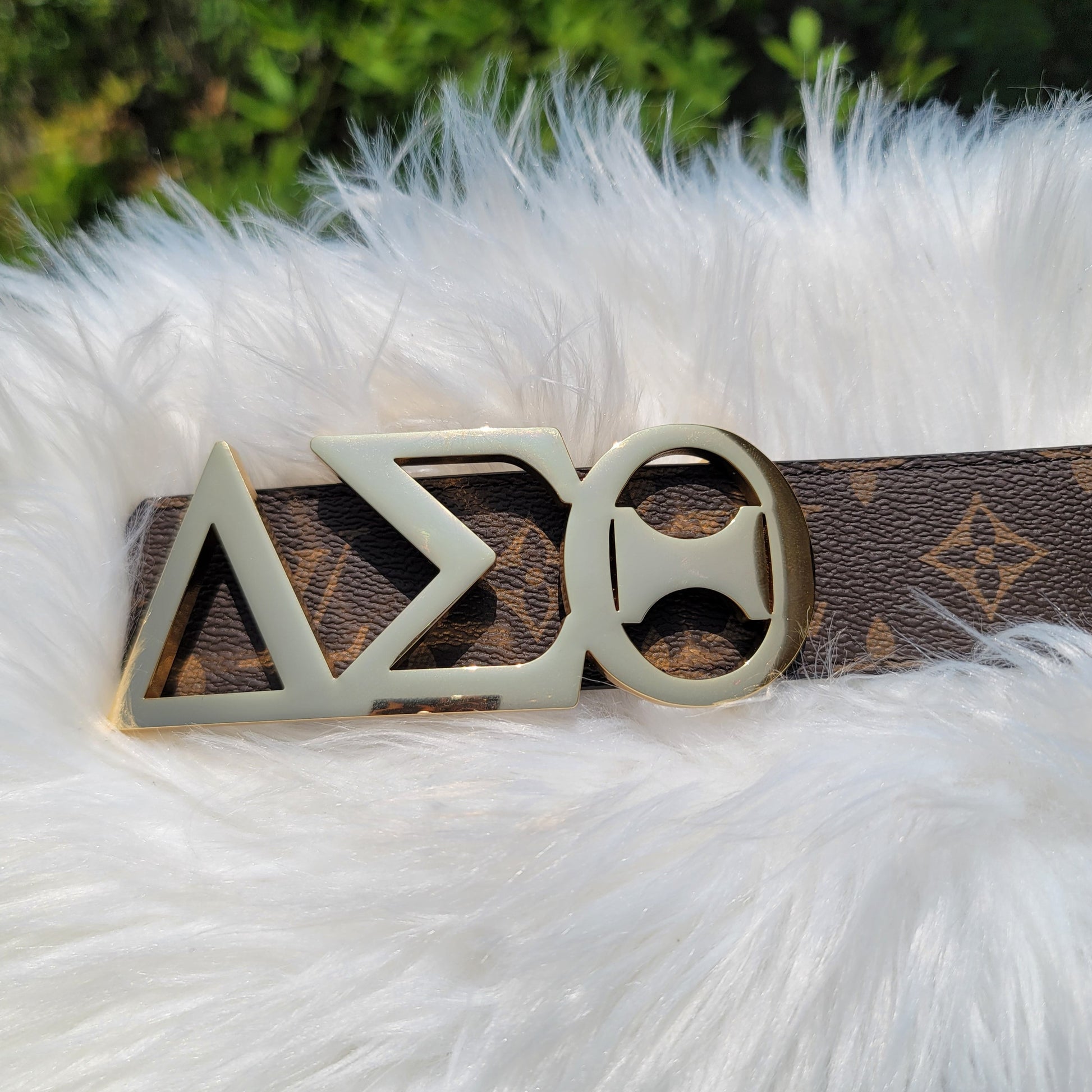 Delta rhinestone sorority belt – Tauntus Beauty Bar