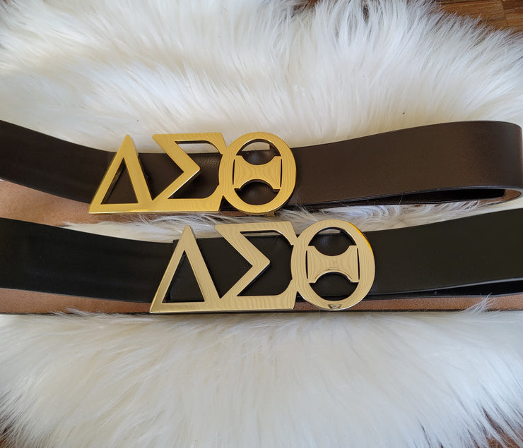 Delta Sigma Theta Sorority Belt Buckle (Belt is not included with purchase)