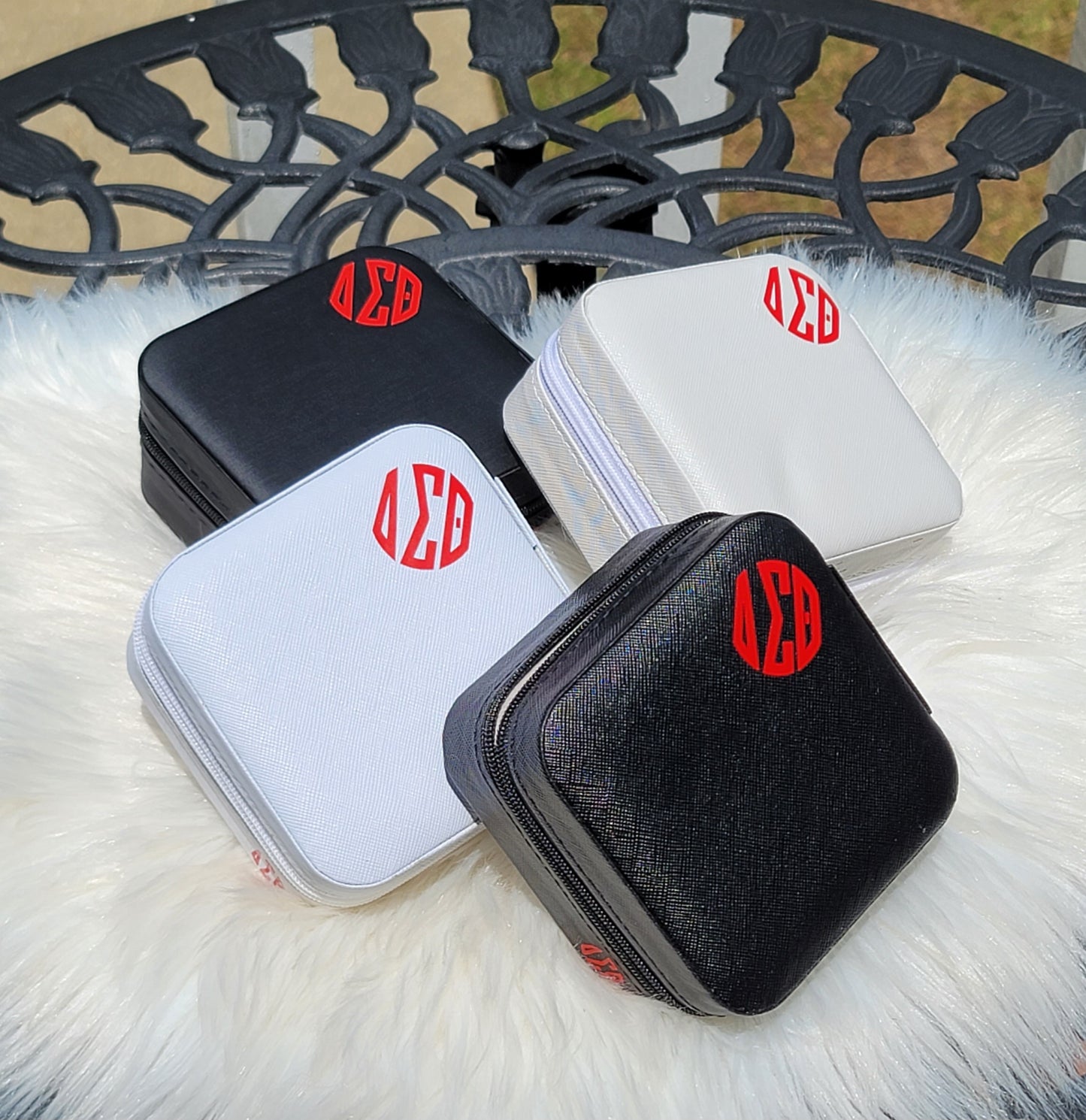 Small Delta Sigma Theta Jewelry Boxes Perfect For Traveling