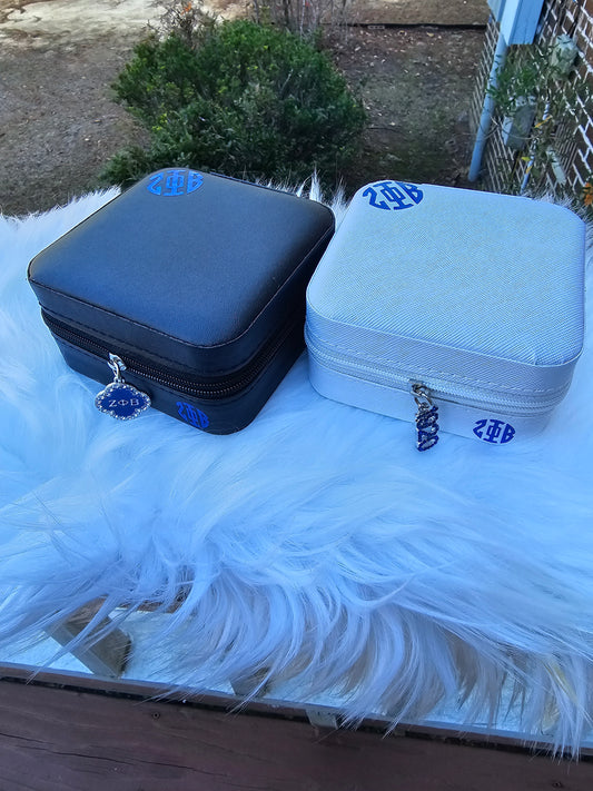 Zeta Phi Beta Jewelry Boxes Great For Traveling