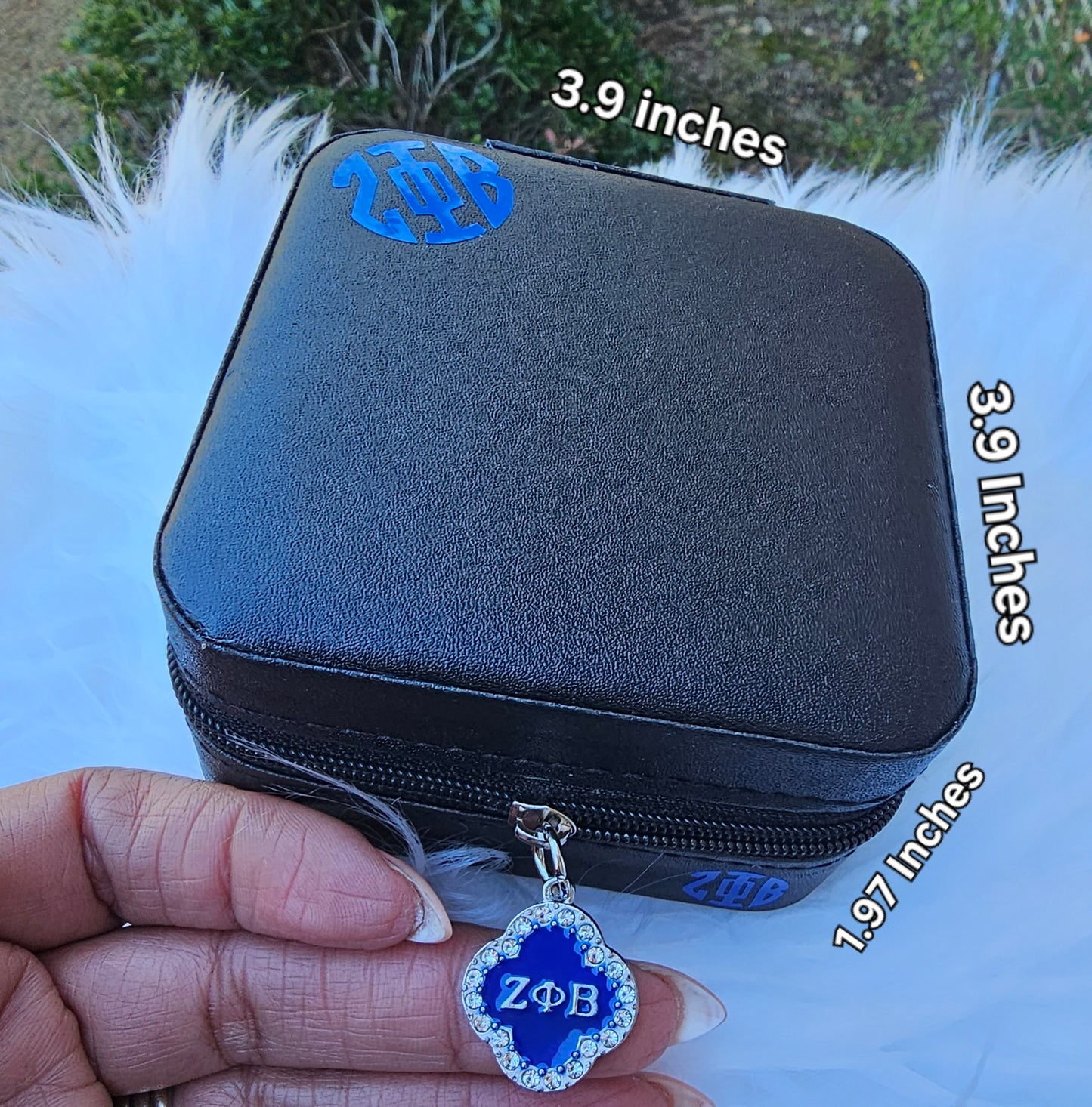 Zeta Phi Beta Jewelry Boxes Great For Traveling