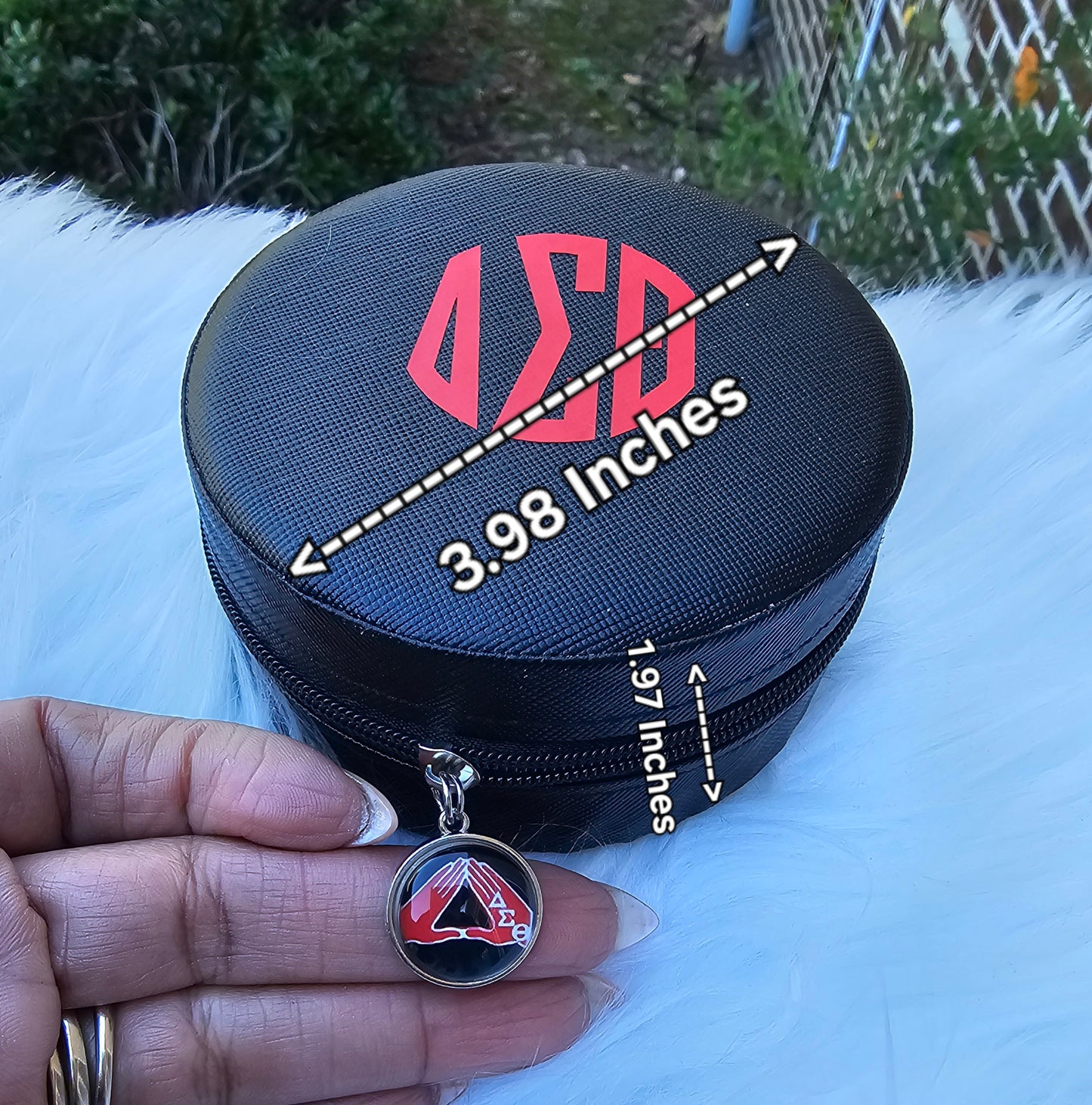 Small Delta Sigma Theta Jewelry Boxes Perfect For Traveling