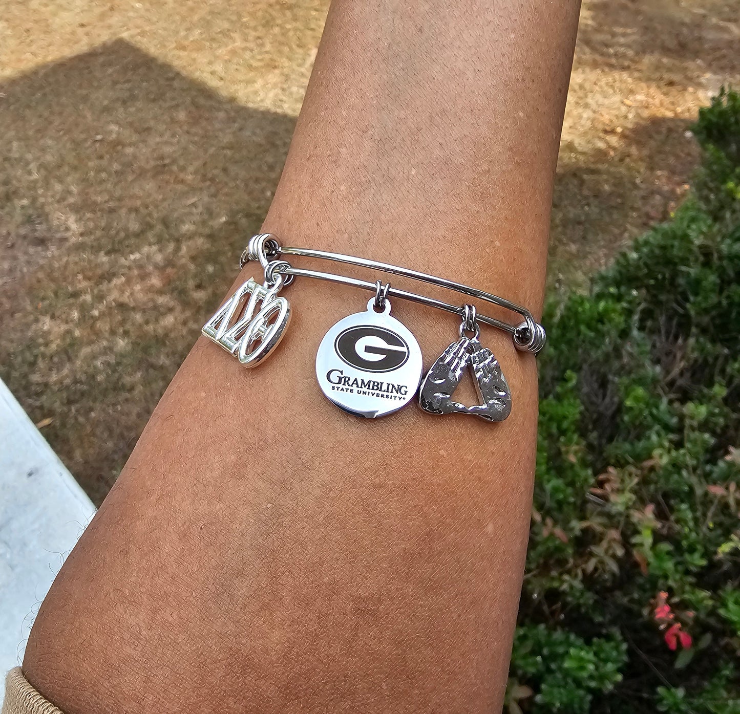 Grambling State University Bracelet Available In Gold and Silver