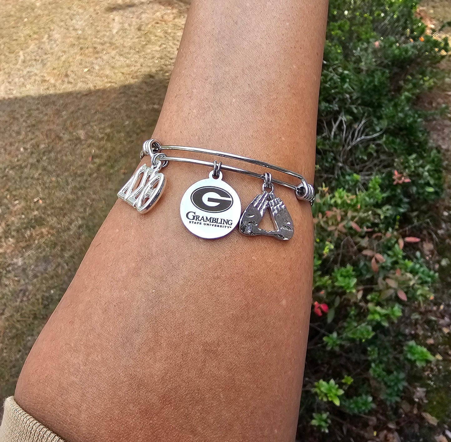 Grambling State University Bracelet Available In Gold and Silver