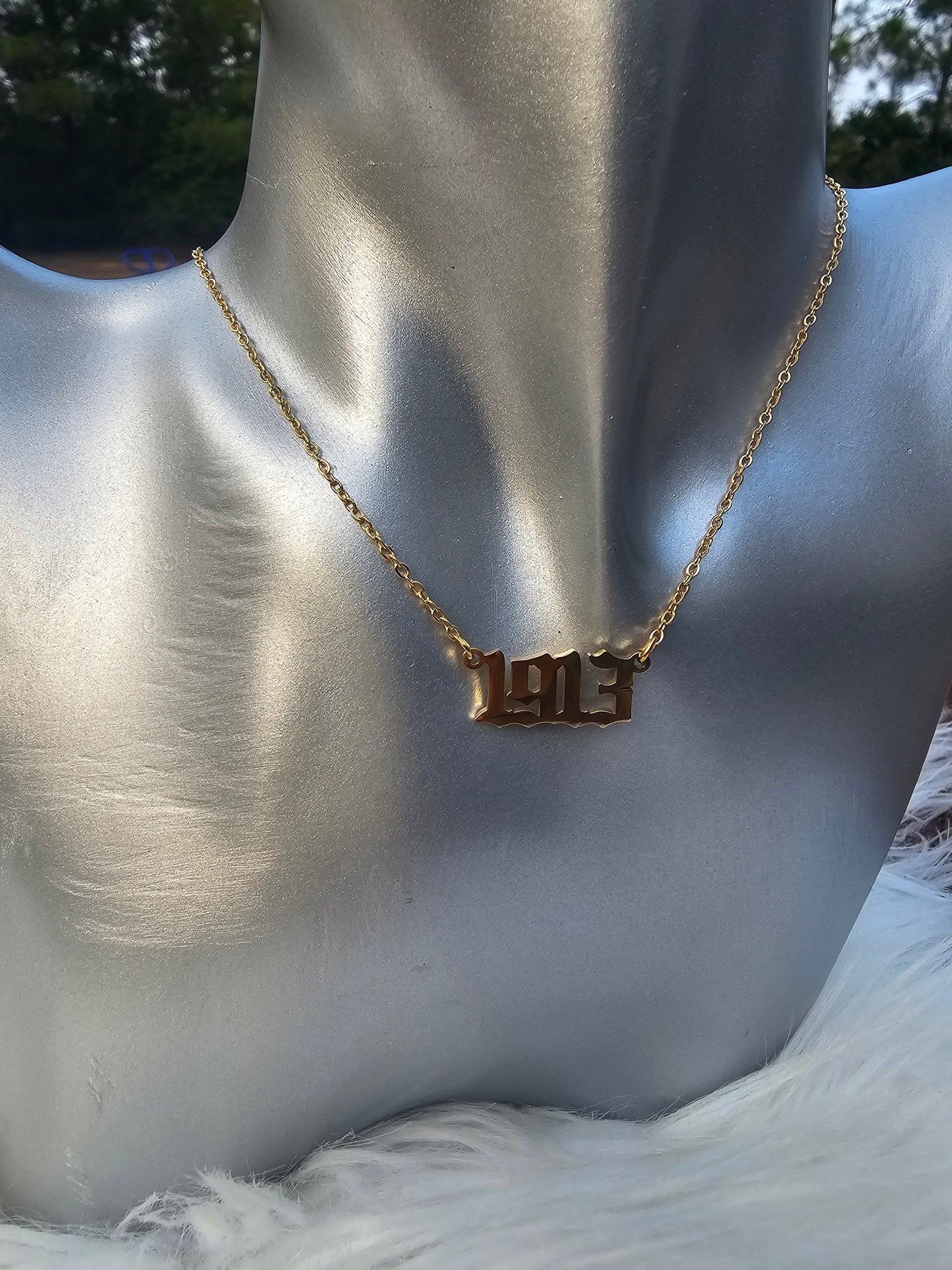 1913 Delta Sigma Theta Sorority Necklaces Available In Gold & Silver