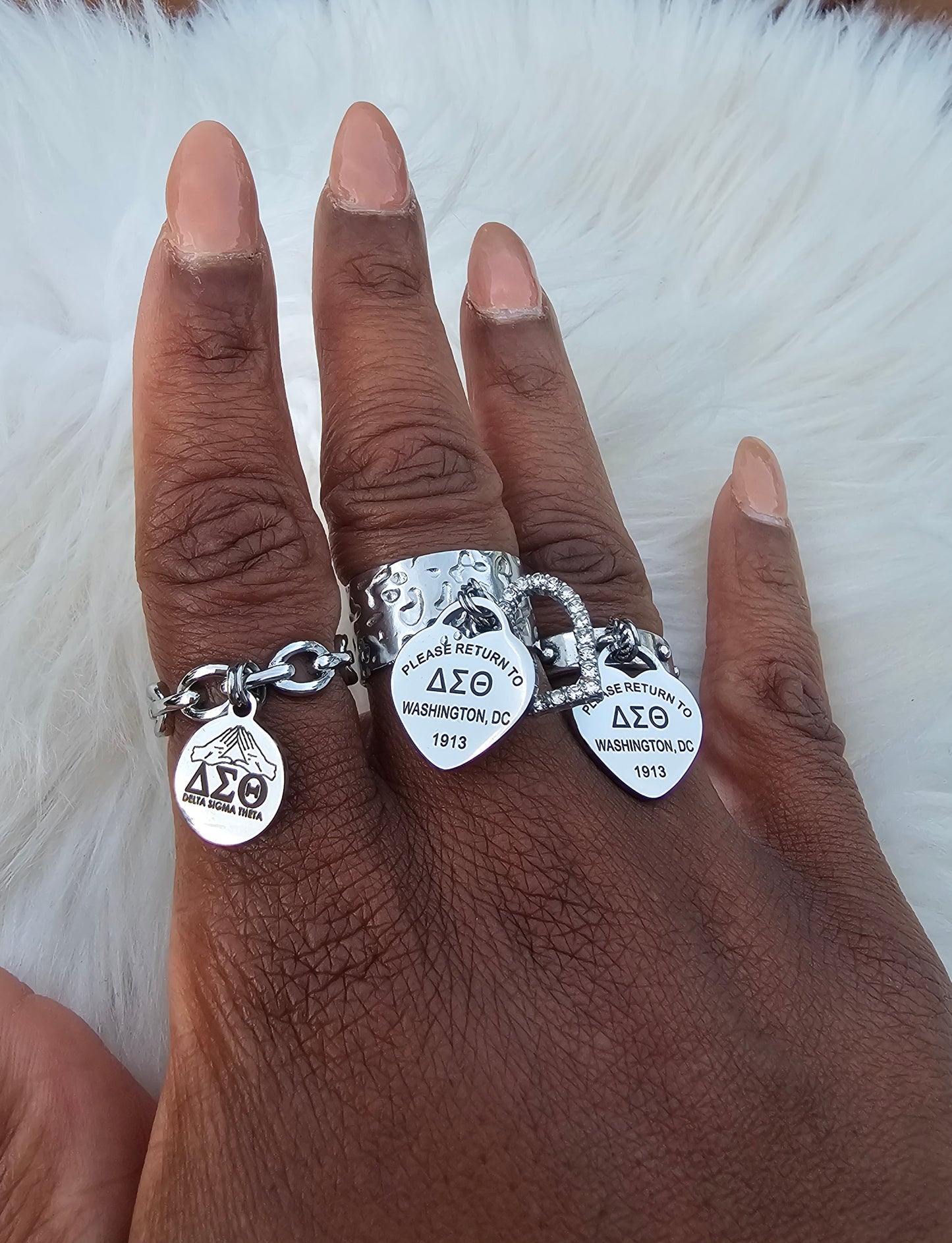 Delta Sigma Theta Ring - DST Ring - Delta Ring - Sorority Jewelry - 1913 Ring - Sorority Ring