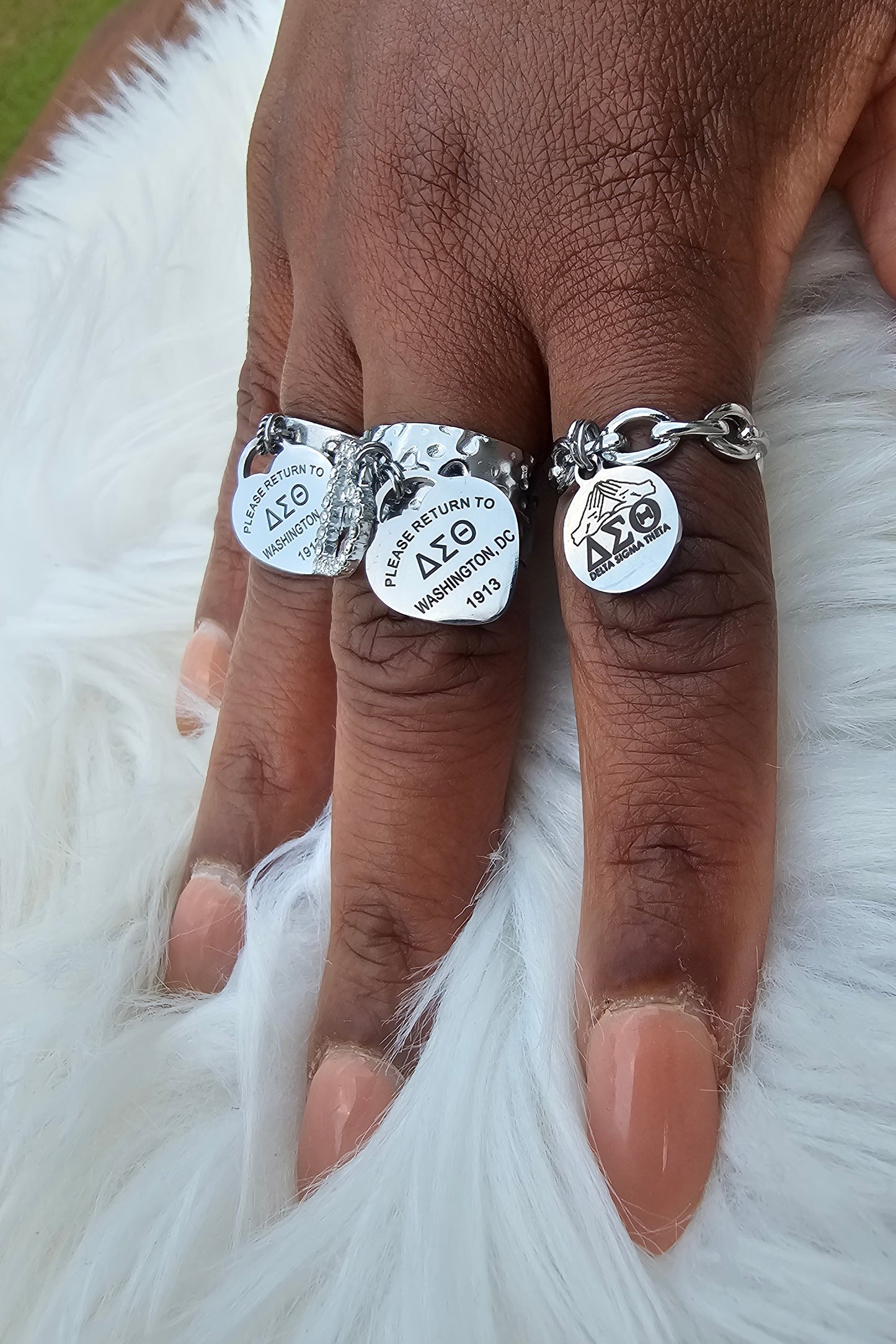 Delta Sigma Theta Ring - DST Ring - Delta Ring - Sorority Jewelry - 1913 Ring - Sorority Ring