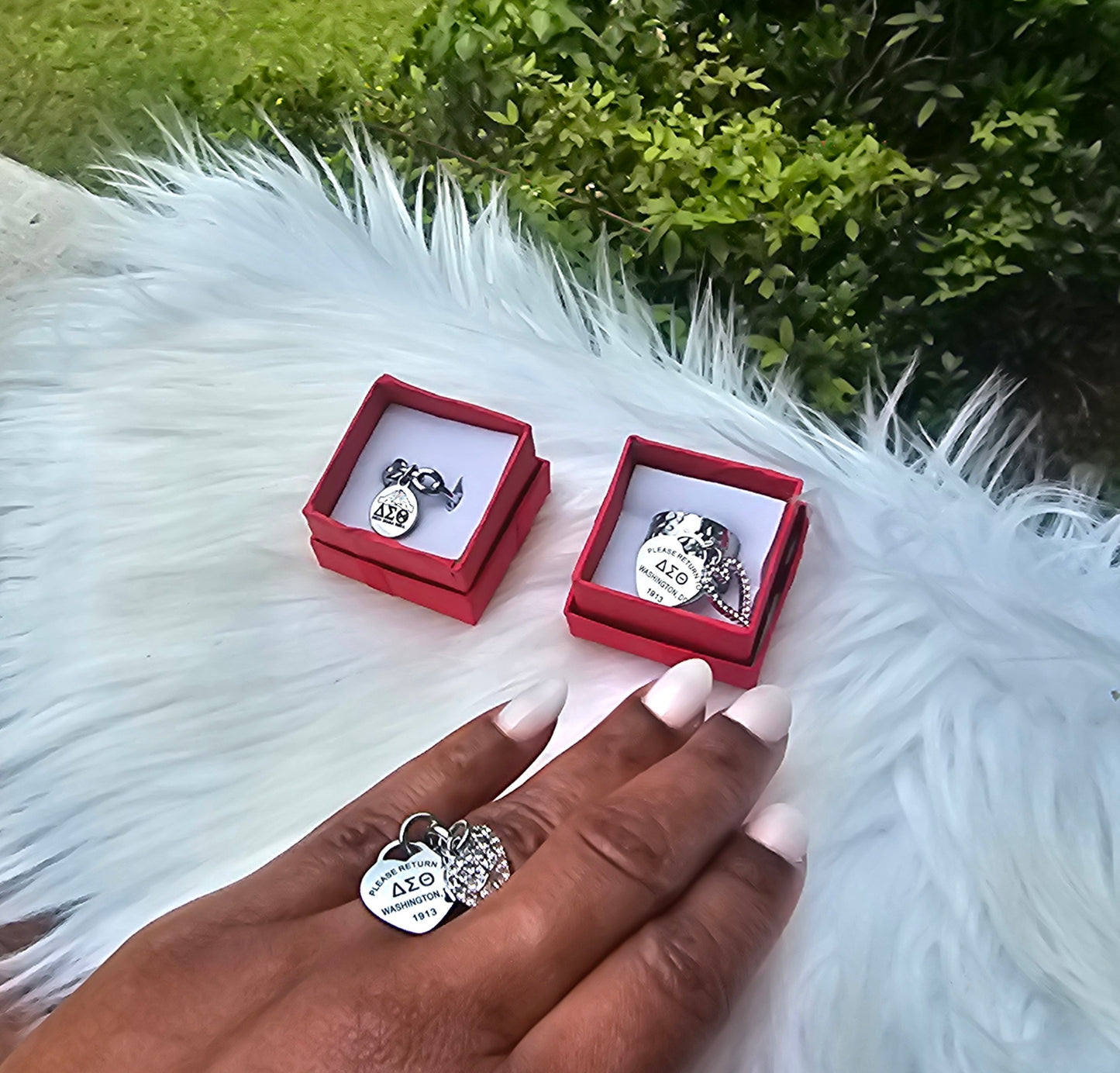 Delta Sigma Theta Ring - DST Ring - Delta Ring - Sorority Jewelry - 1913 Ring - Sorority Ring