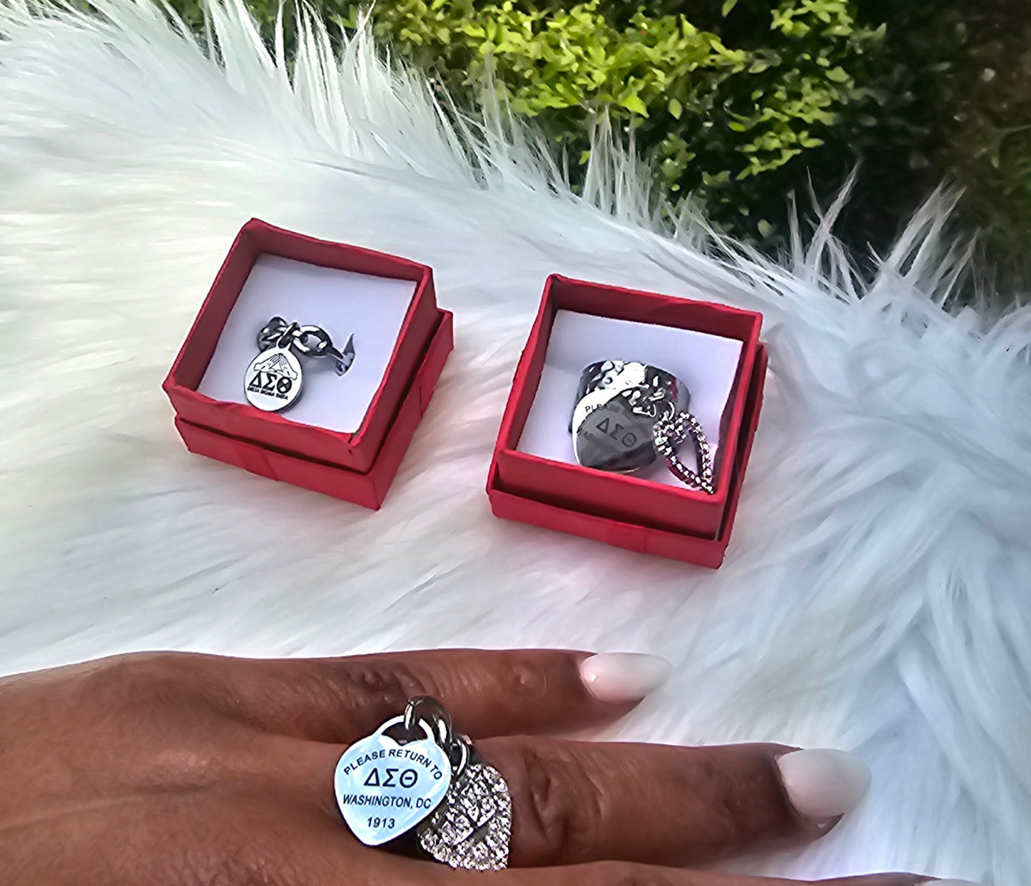 Delta Sigma Theta Ring - DST Ring - Delta Ring - Sorority Jewelry - 1913 Ring - Sorority Ring