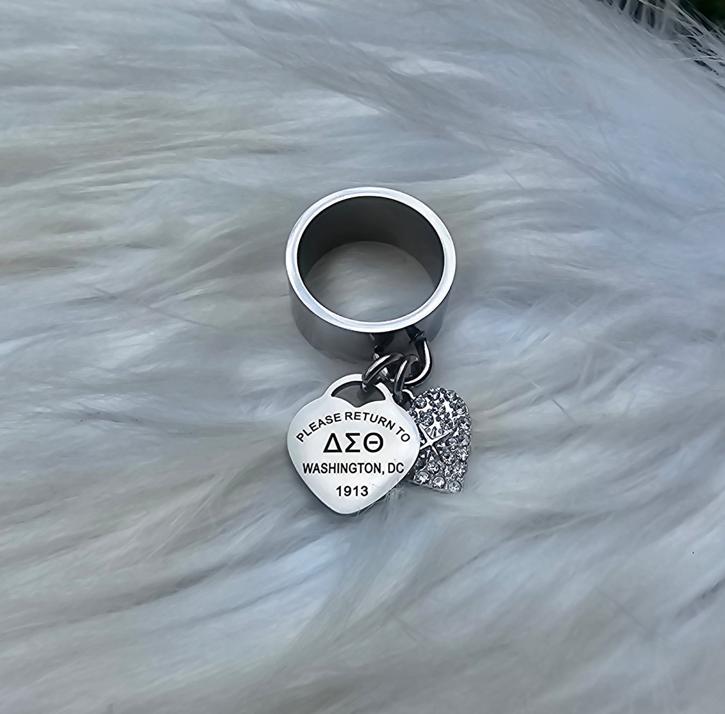 Delta Sigma Theta Ring - DST Ring - Delta Ring - Sorority Jewelry - 1913 Ring - Sorority Ring