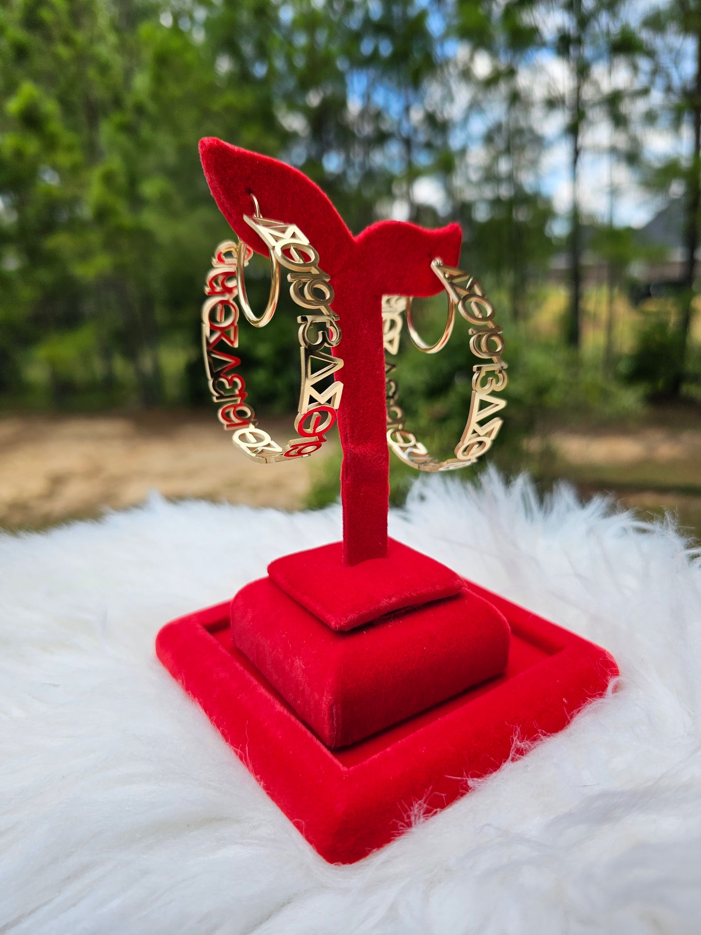 Delta Sigma Theta 1913 Sorority Earrings