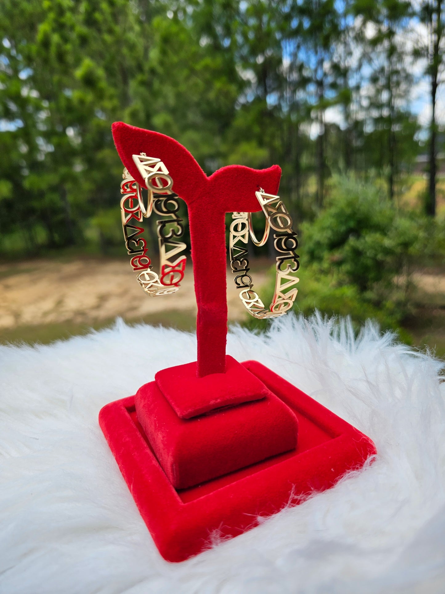 Delta Sigma Theta 1913 Sorority Earrings