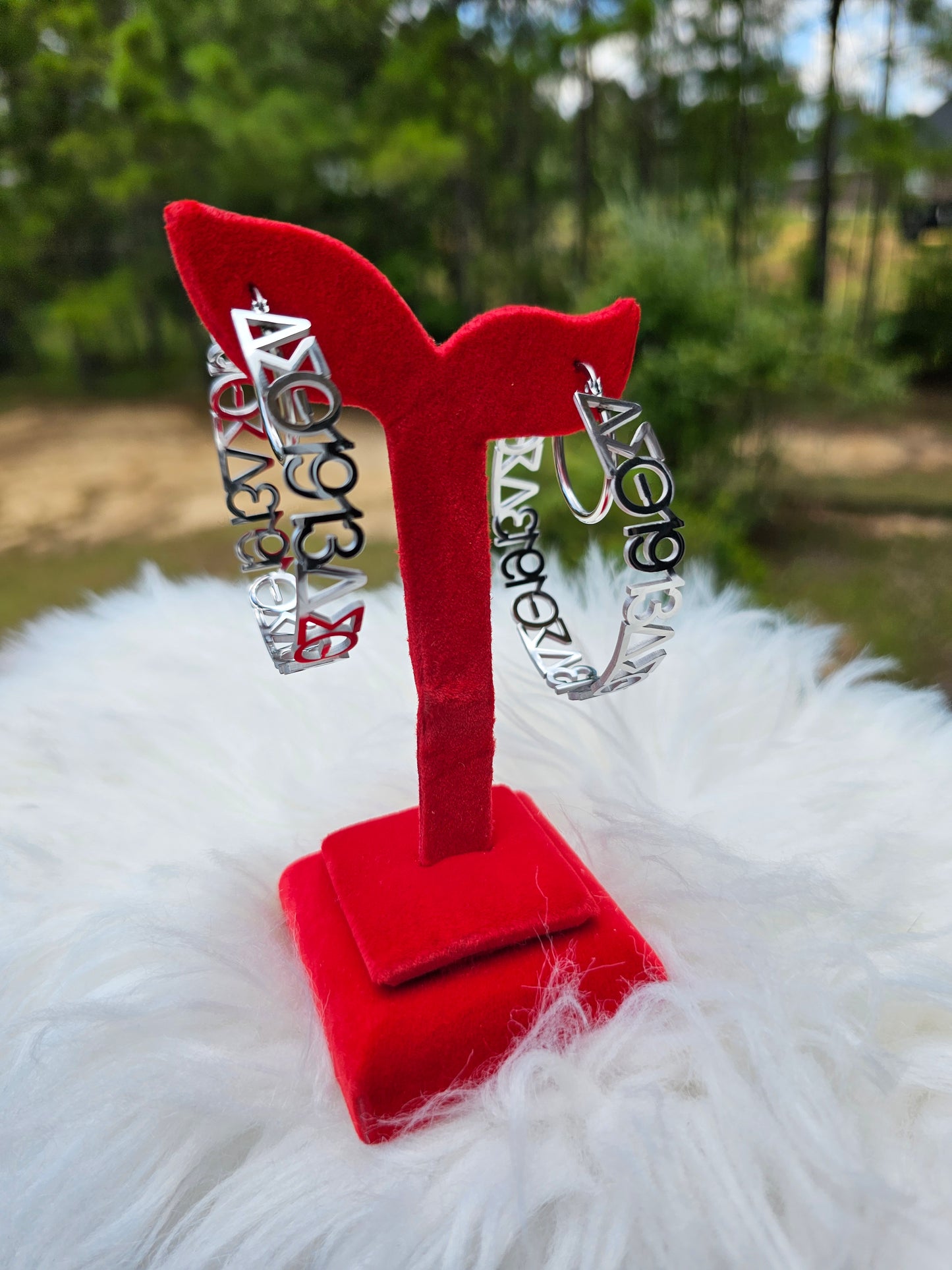 Delta Sigma Theta 1913 Sorority Earrings