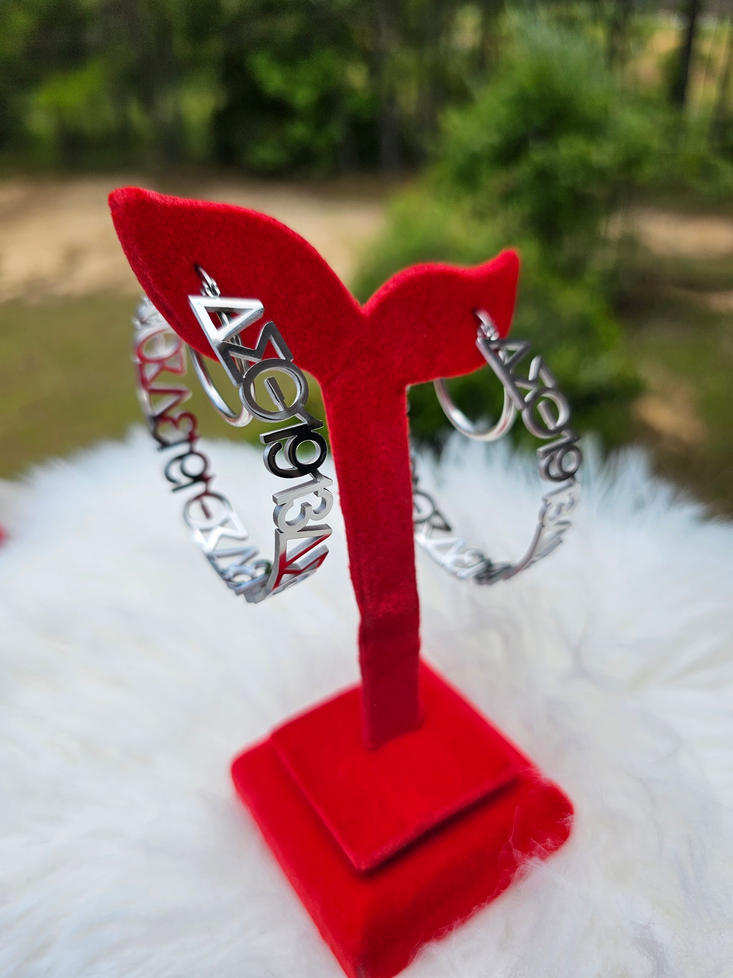 Delta Sigma Theta 1913 Sorority Earrings