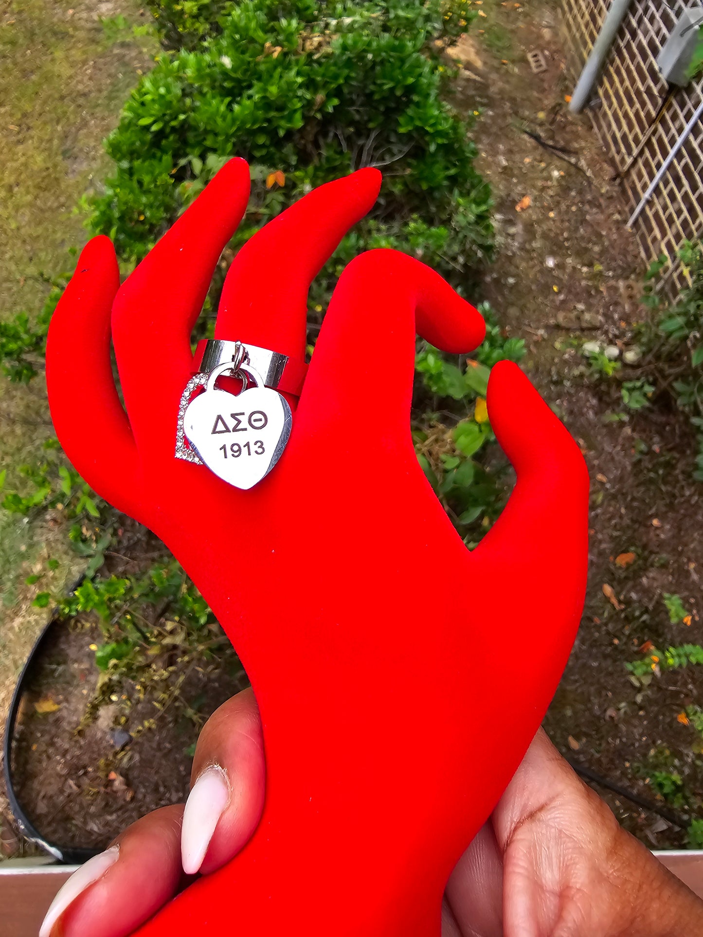 Delta Sigma Theta Ring 1913 - DST Ring - Delta Ring - Sorority Jewelry - 1913 Ring - Sorority Ring