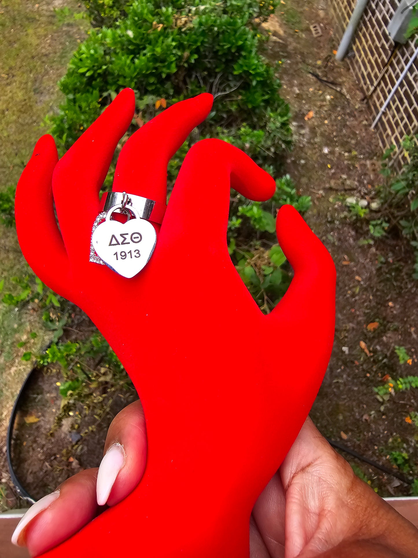 Delta Sigma Theta Ring 1913 - DST Ring - Delta Ring - Sorority Jewelry - 1913 Ring - Sorority Ring