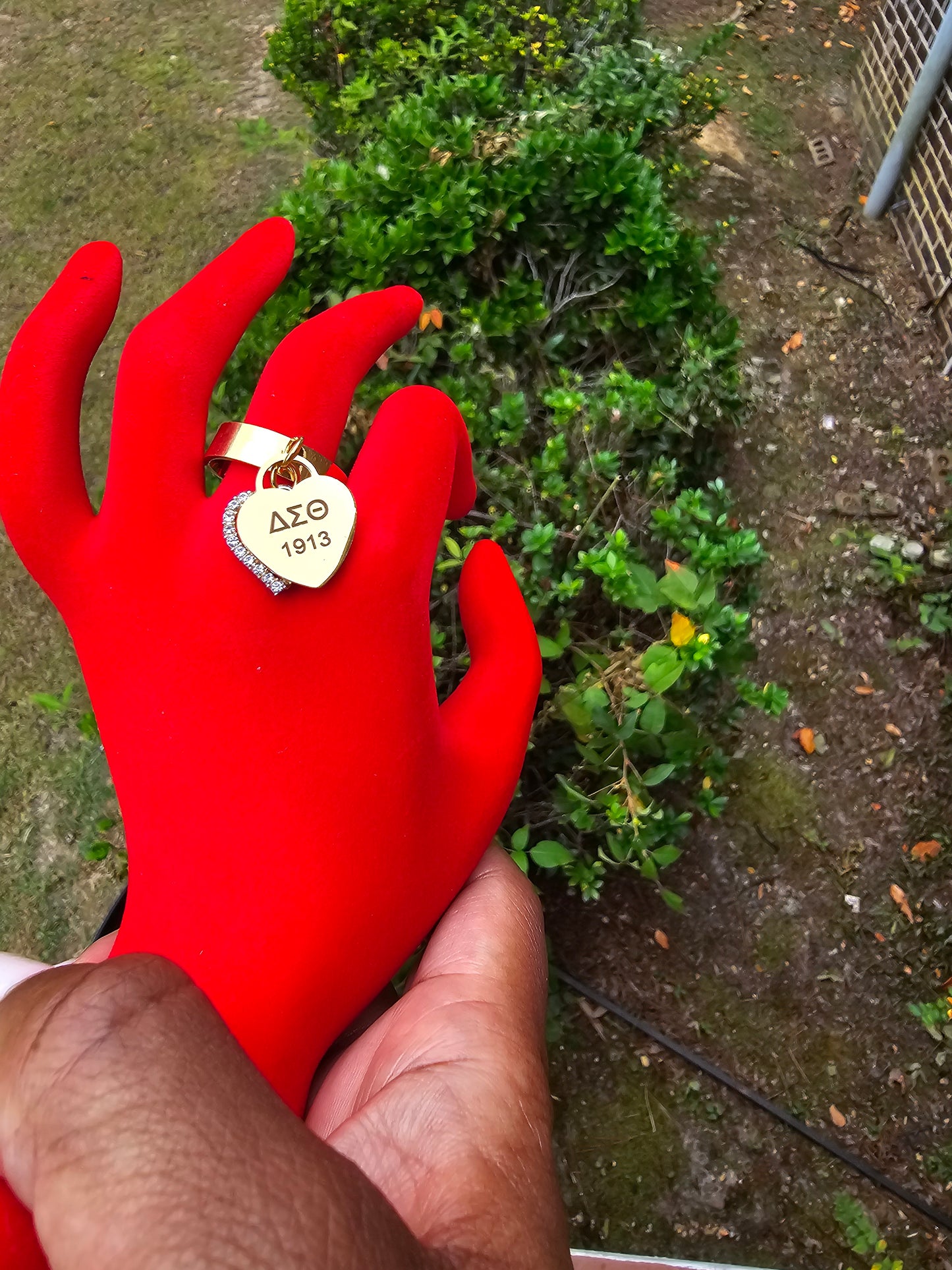 Delta Sigma Theta Ring 1913 - DST Ring - Delta Ring - Sorority Jewelry - 1913 Ring - Sorority Ring