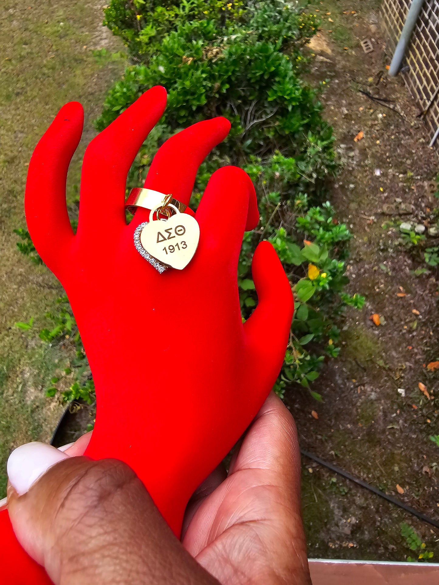 Delta Sigma Theta Ring 1913 - DST Ring - Delta Ring - Sorority Jewelry - 1913 Ring - Sorority Ring