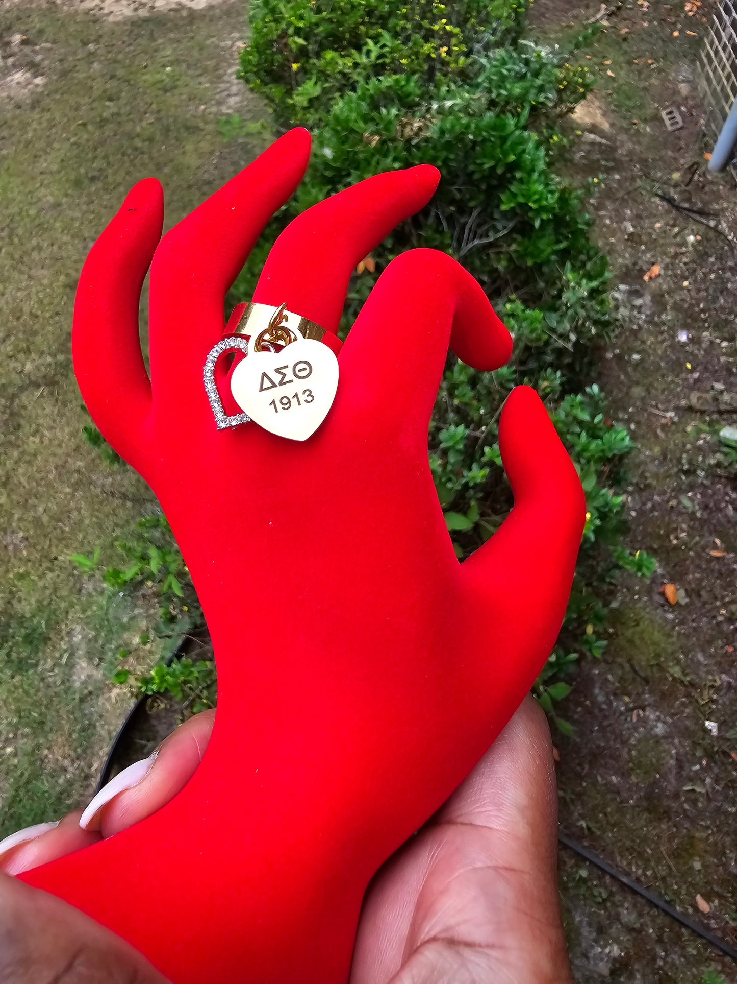 Delta Sigma Theta Ring 1913 - DST Ring - Delta Ring - Sorority Jewelry - 1913 Ring - Sorority Ring