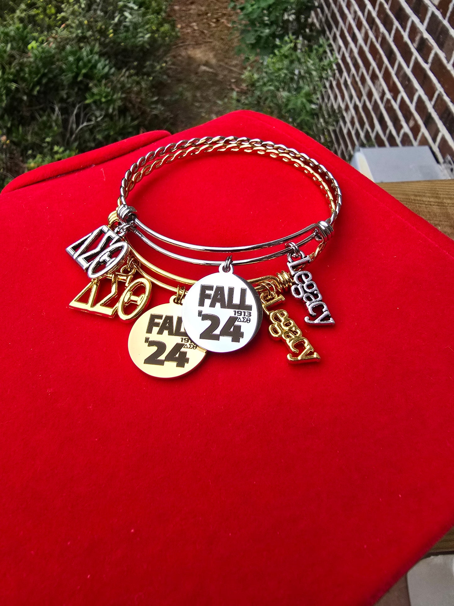 Delta Sigma Theta Fall 2024 Legacy Charm Bracelet