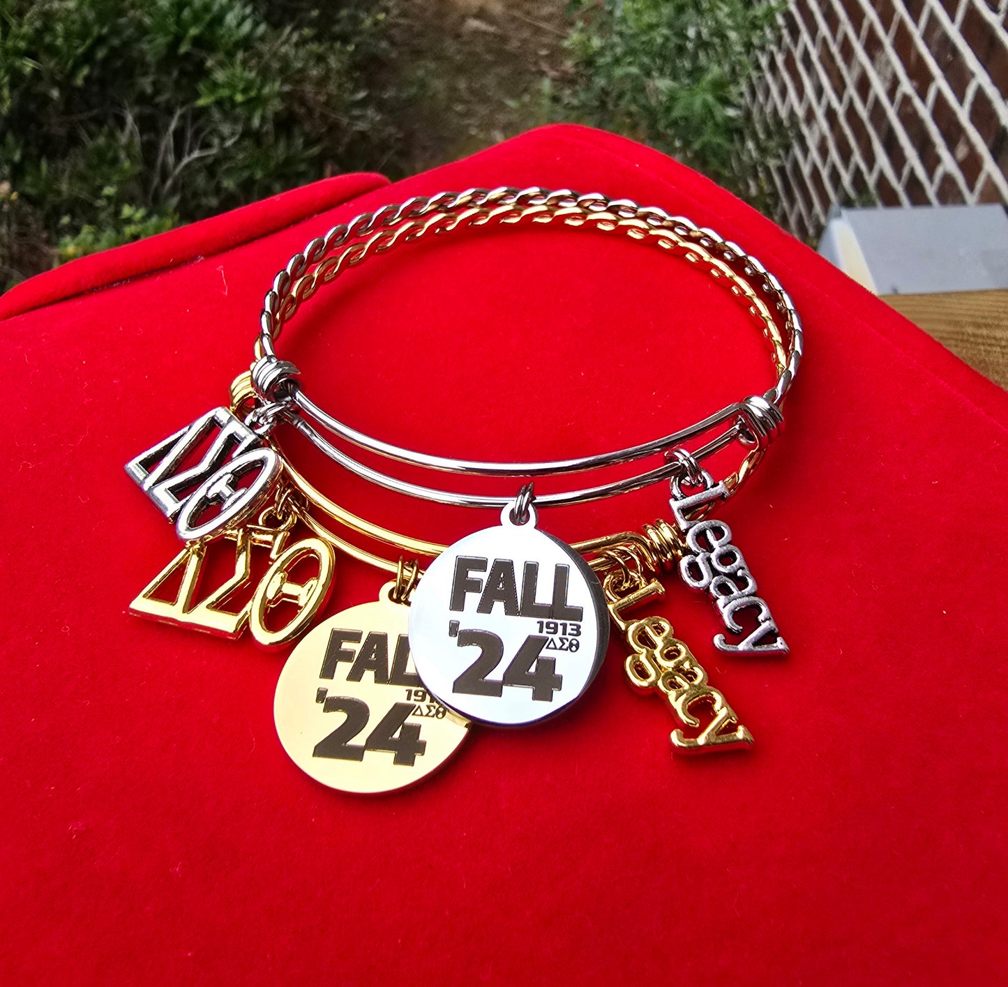 Delta Sigma Theta Fall 2024 Legacy Charm Bracelet