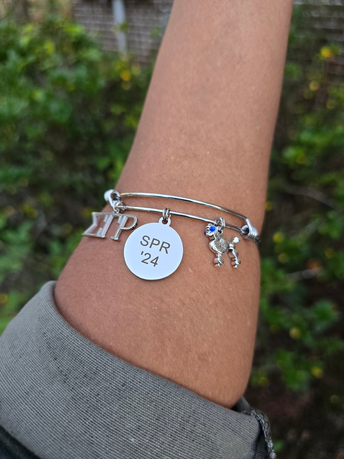 Sigma Gamma Rho Charm Bracelet