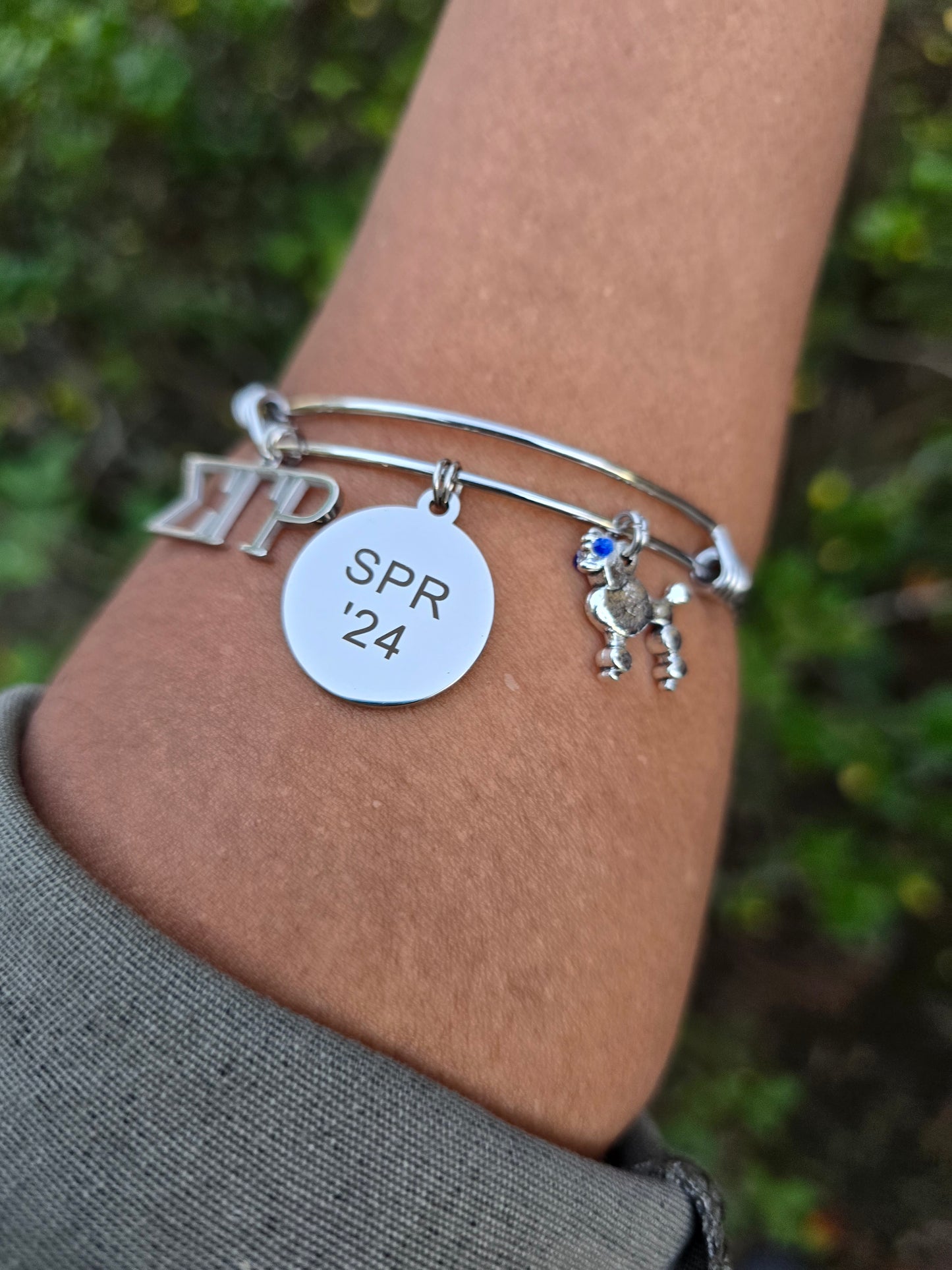 Sigma Gamma Rho Charm Bracelet