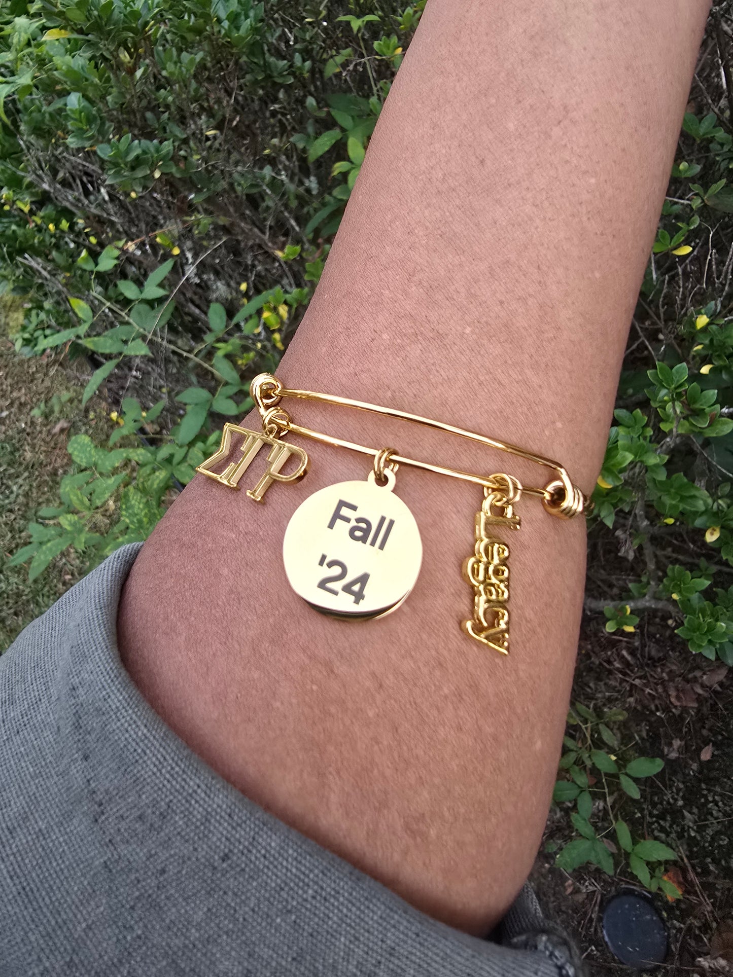 Sigma Gamma Rho Legacy Charm Bracelet