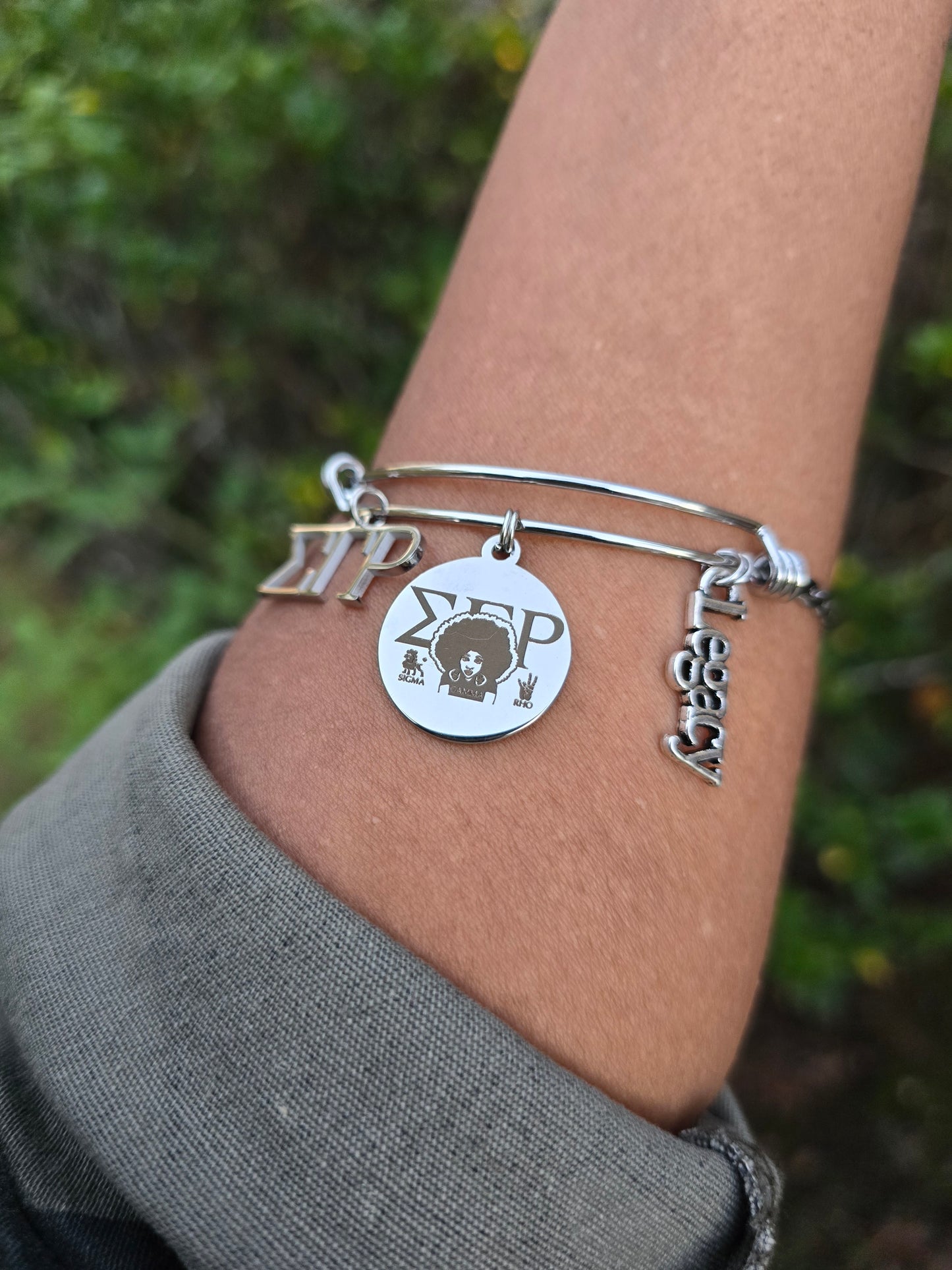 Sigma Gamma Rho Legacy Charm Bracelet