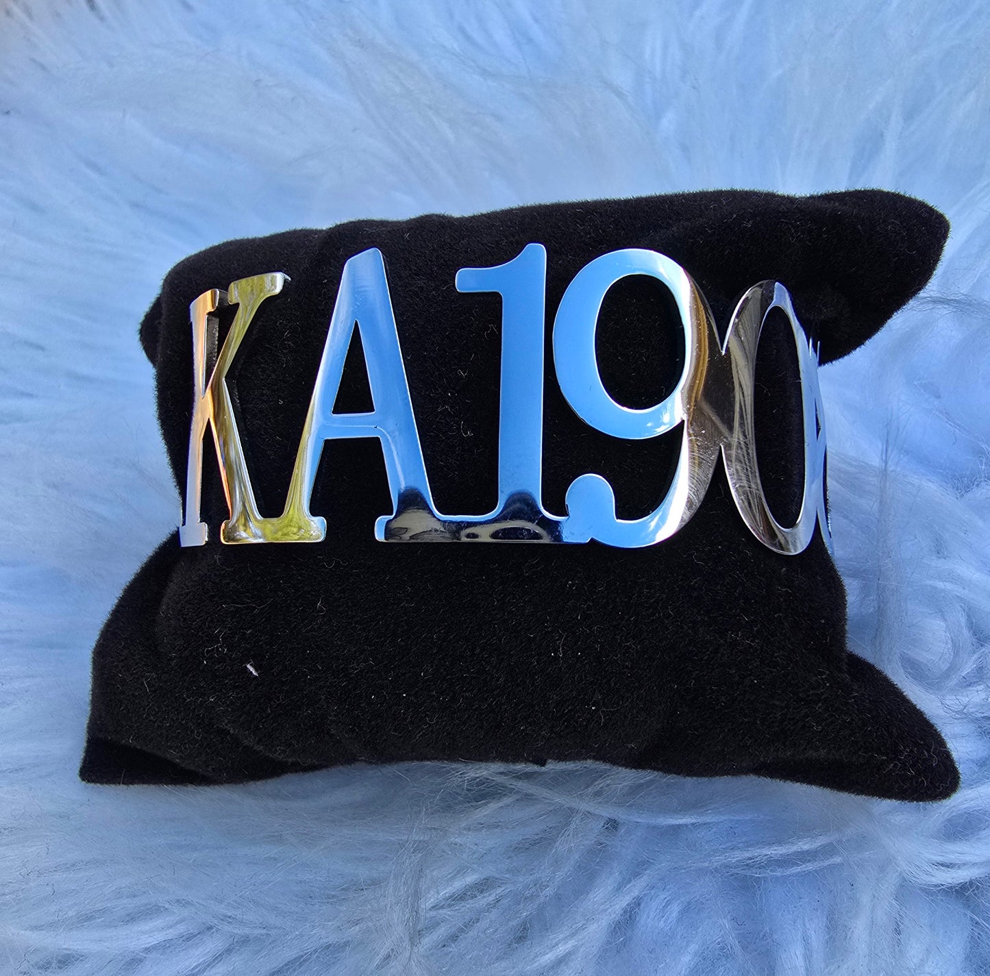 AKA Sorority Cuff Bracelet