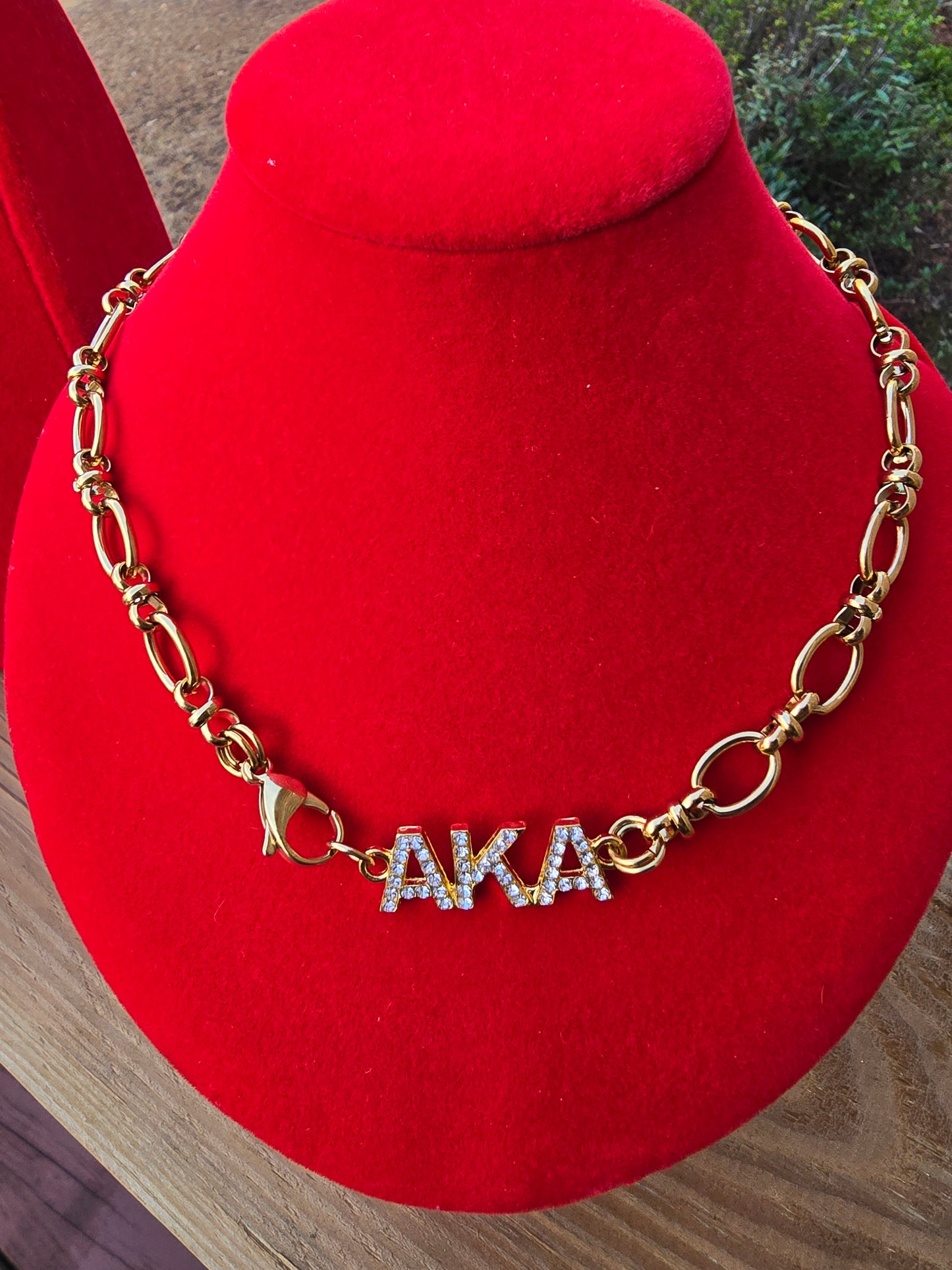 AKA Chunky Link Sorority Necklace