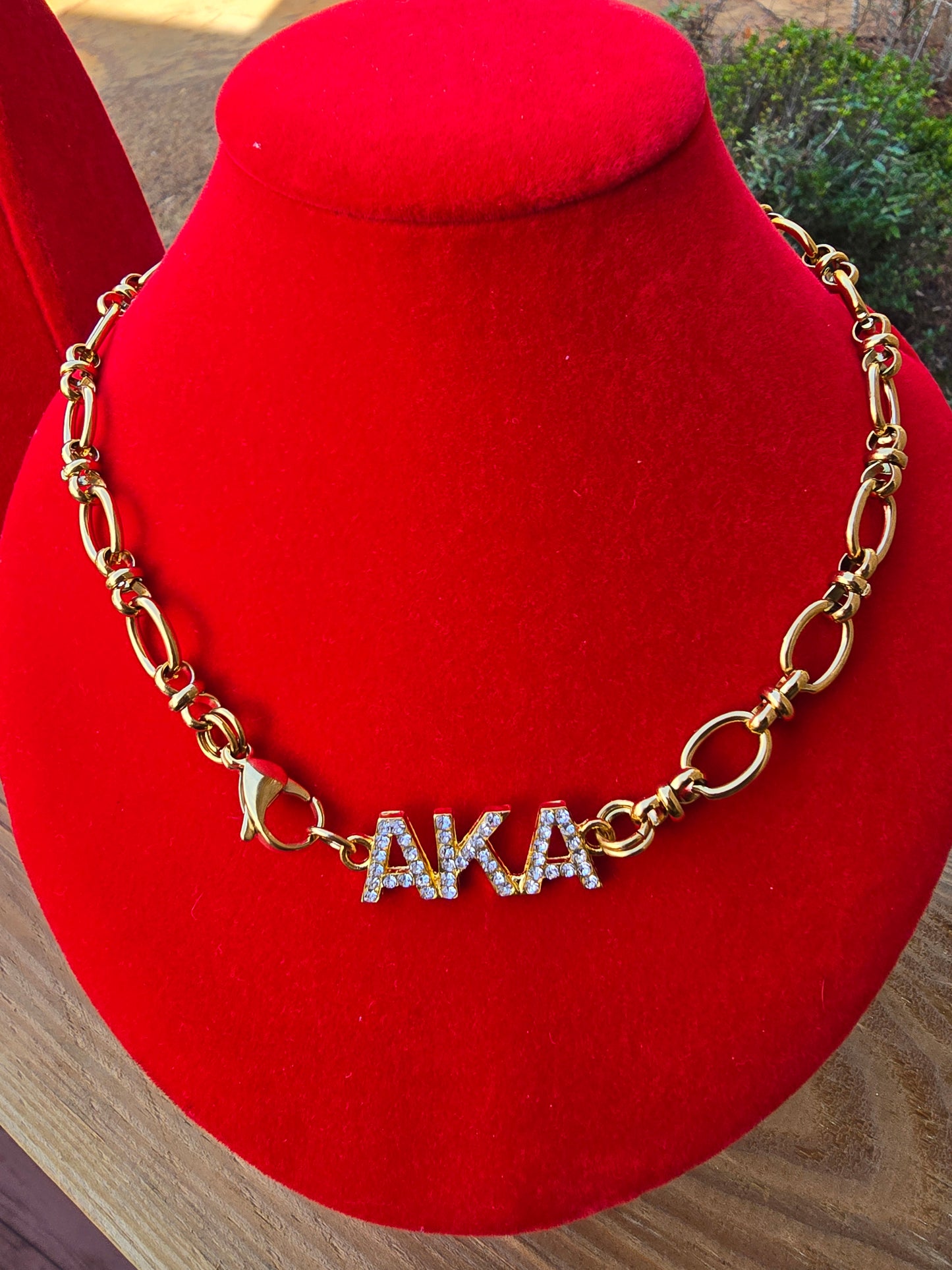 AKA Chunky Link Sorority Necklace