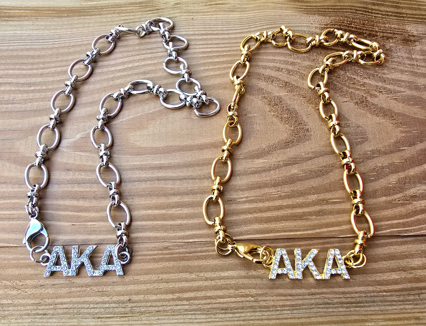 AKA Chunky Link Sorority Necklace