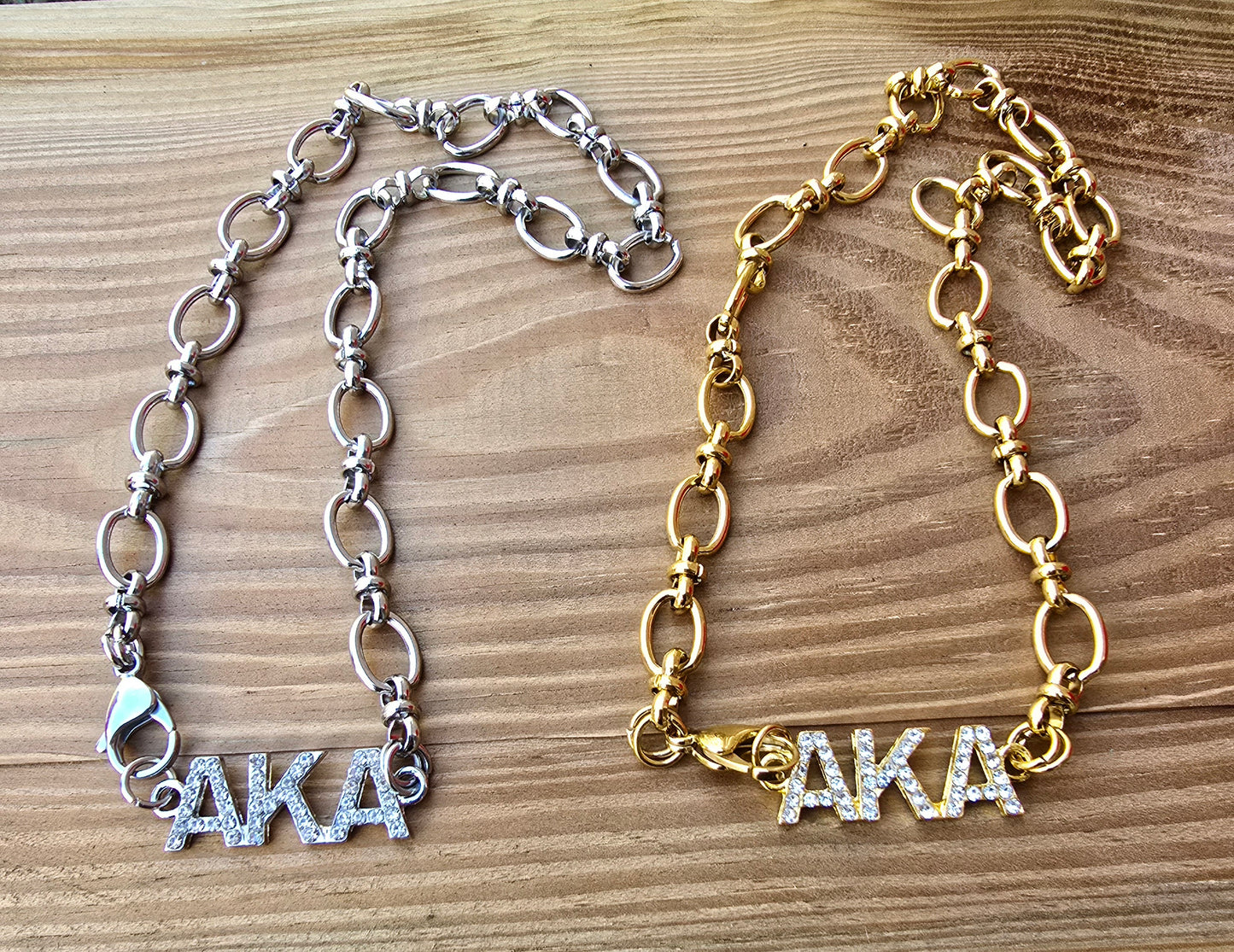 AKA Chunky Link Sorority Necklace