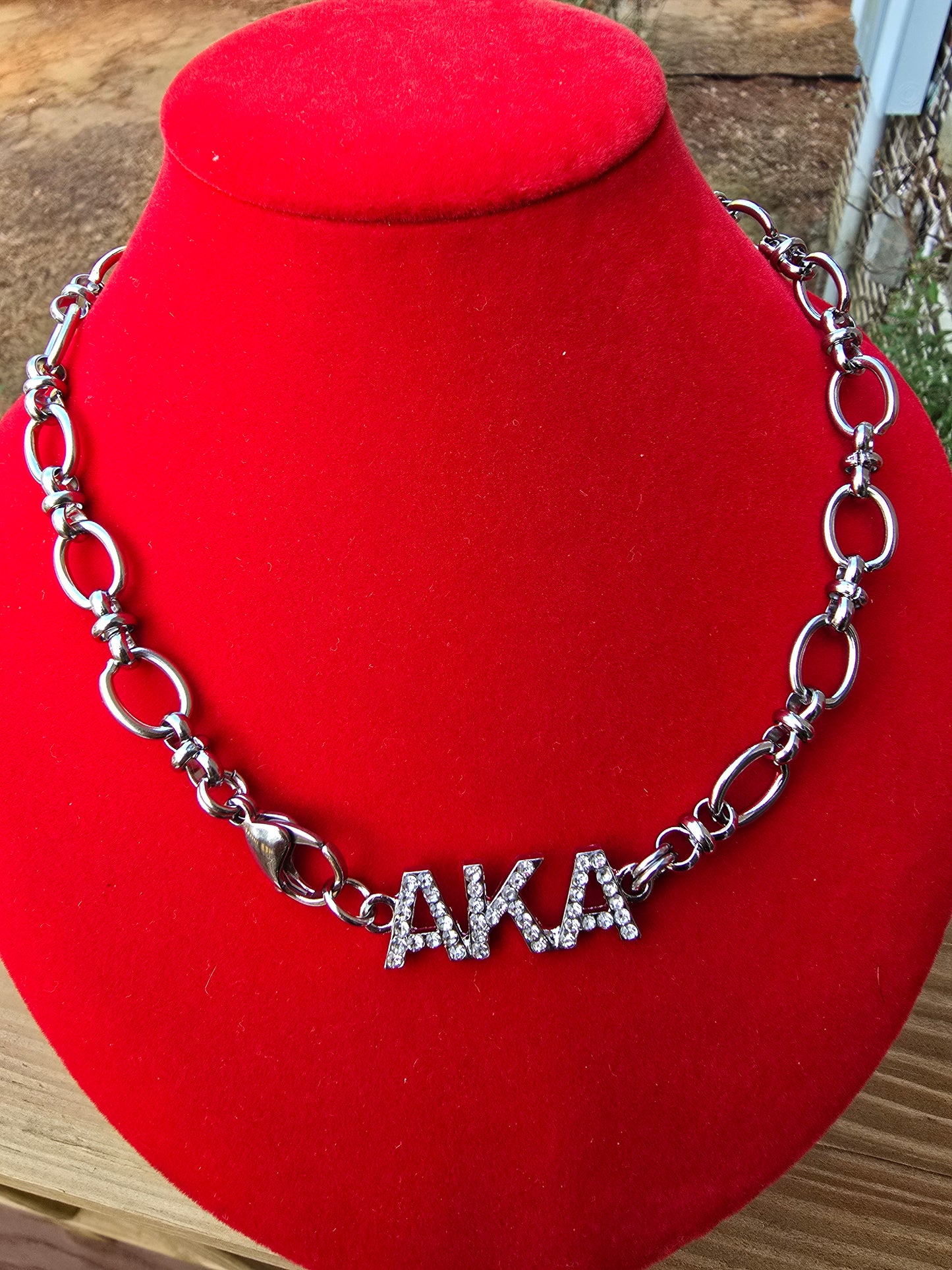 AKA Chunky Link Sorority Necklace