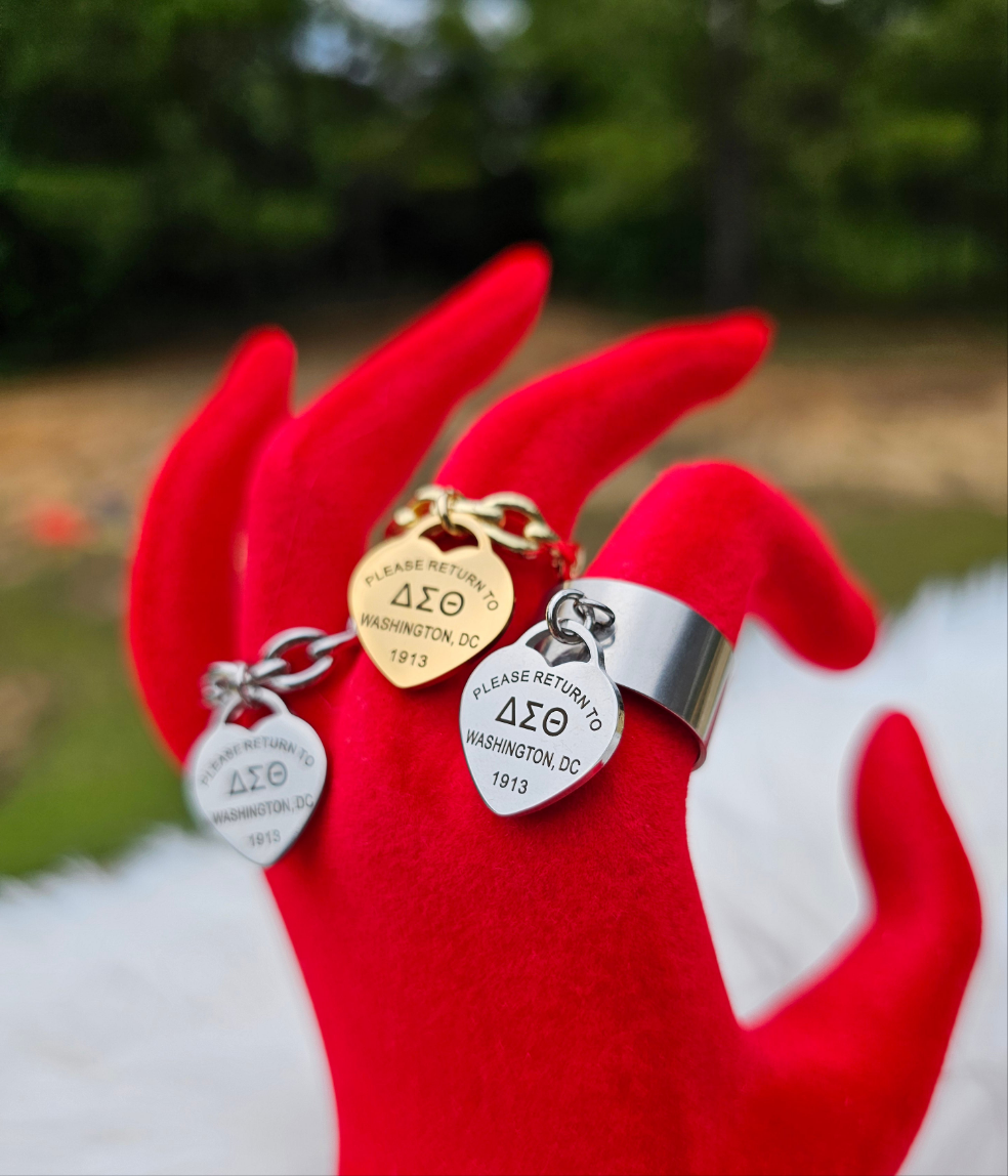 Delta Sigma Theta Ring - DST Ring - Delta Ring - Sorority Jewelry - 1913 Ring - Sorority Ring