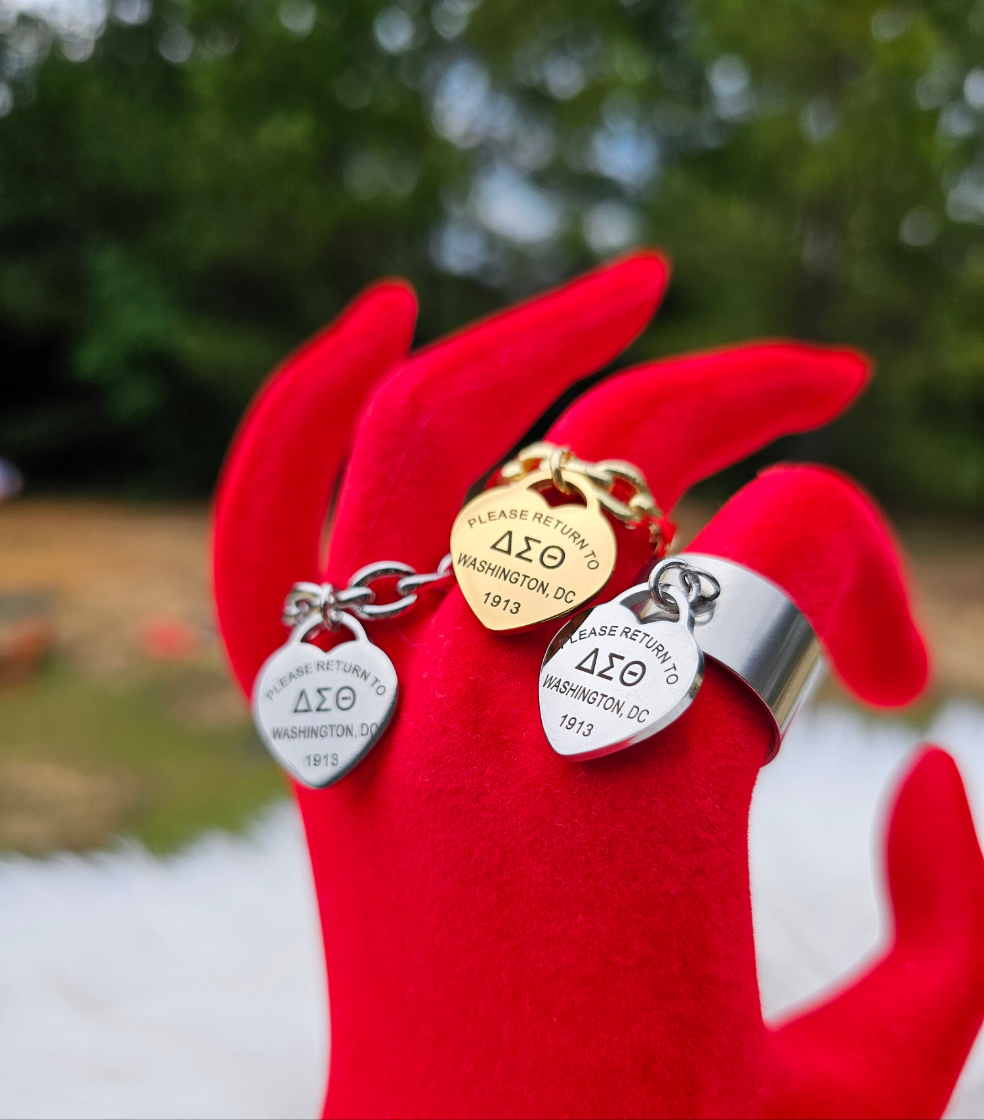 Delta Sigma Theta Ring - DST Ring - Delta Ring - Sorority Jewelry - 1913 Ring - Sorority Ring