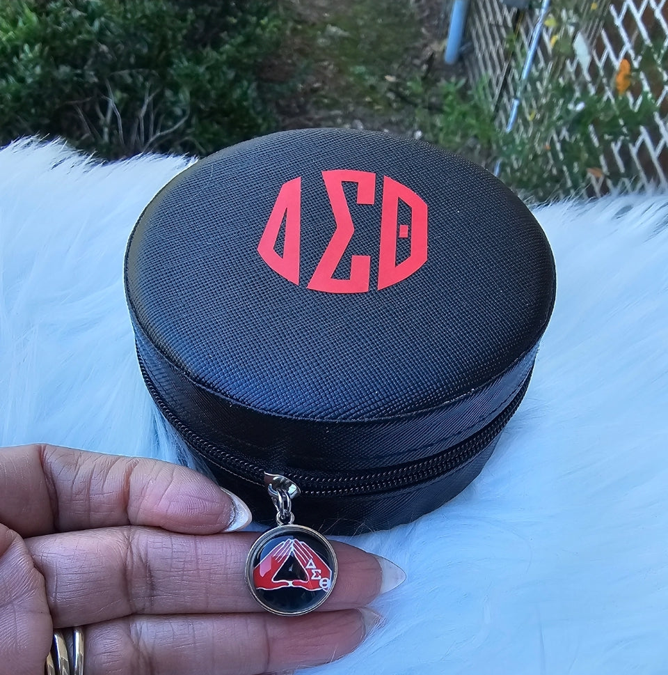 Small Delta Sigma Theta Jewelry Boxes Perfect For Traveling