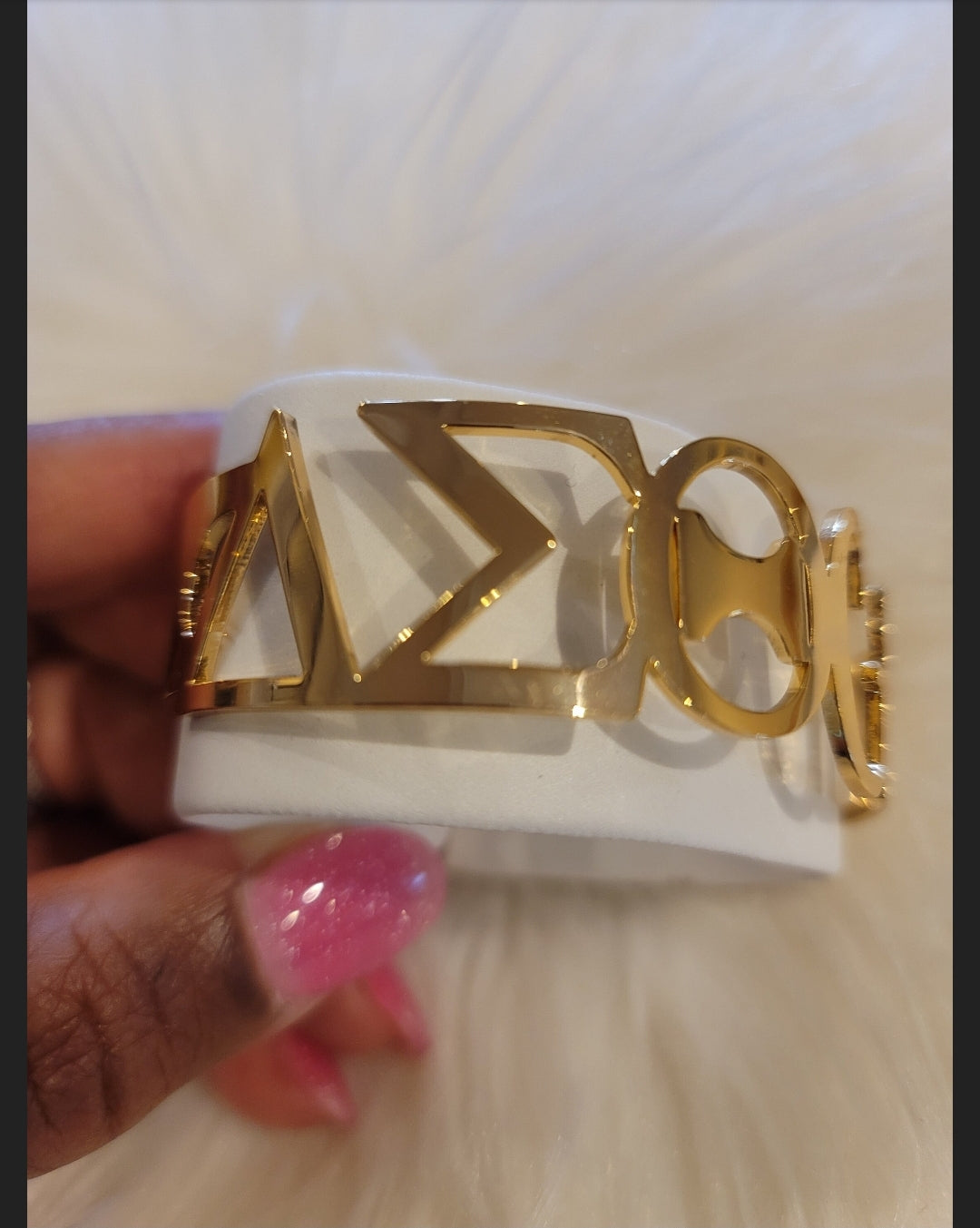 Delta Sigma Theta 1913 Sorority Cuff Bracelet