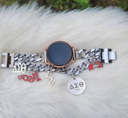Delta Galaxy Link Custom Fit Watch Band (charms may be changed at customers request)