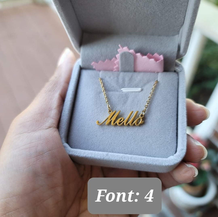 Childrens Personalized Name Necklaces