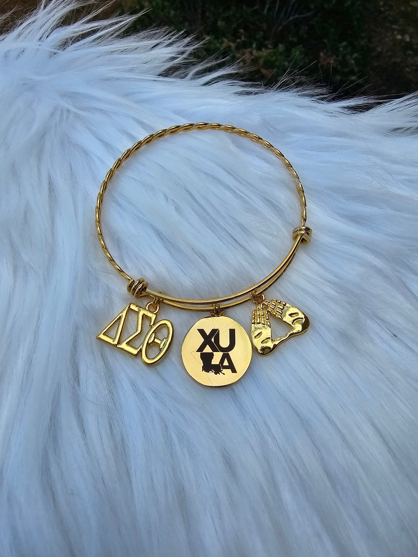 Xavier University of Louisiana Bracelet Available In Gold and Silver