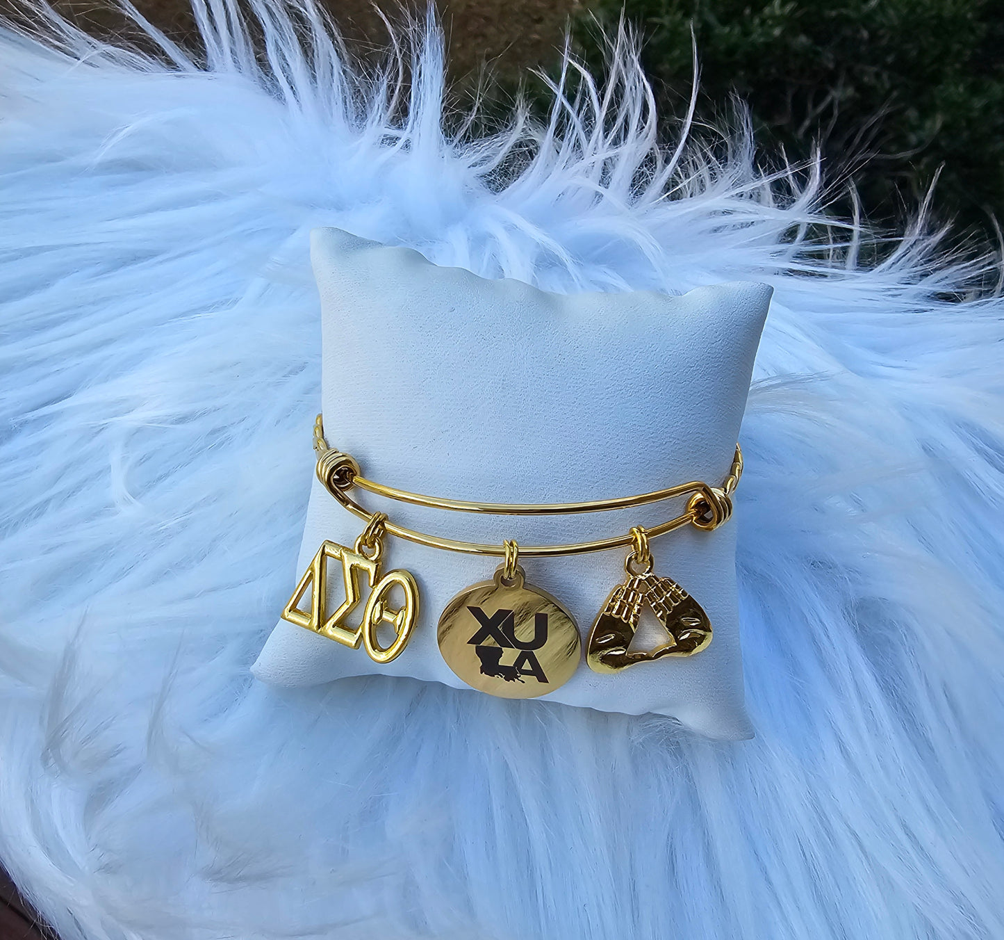 Xavier University of Louisiana Bracelet Available In Gold and Silver