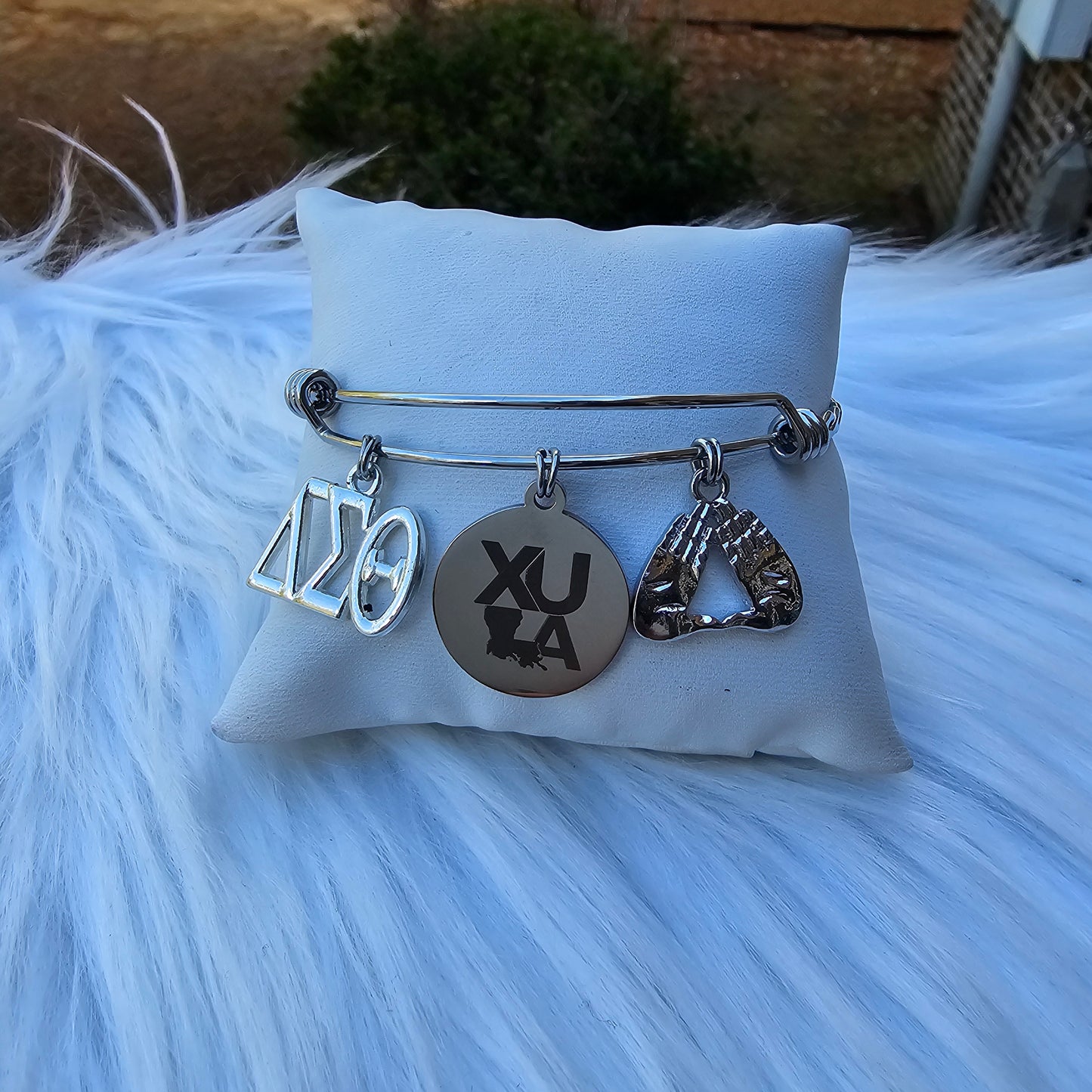 Xavier University of Louisiana Bracelet Available In Gold and Silver