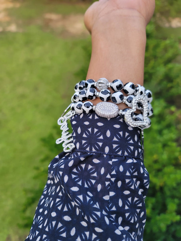 Apple Watch Band Custom Fit (charms may be changed)